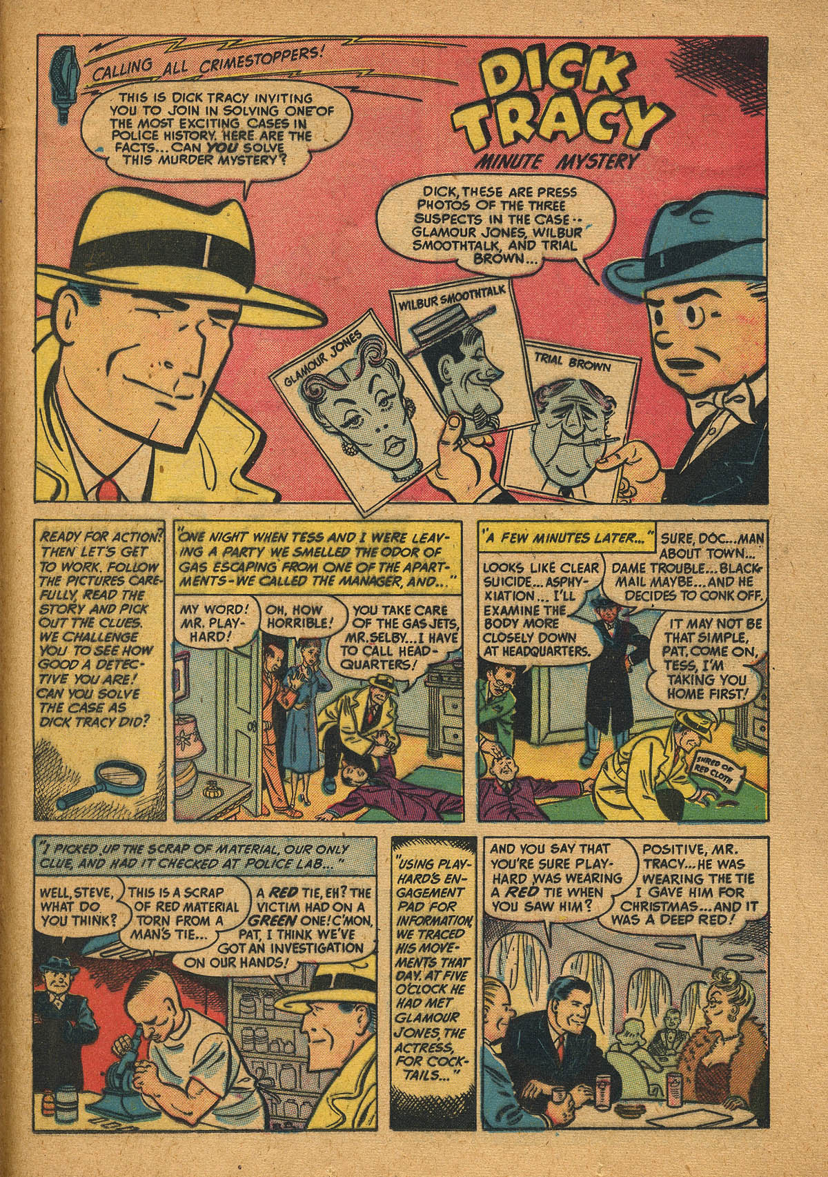 Read online Dick Tracy comic -  Issue #25 - 25