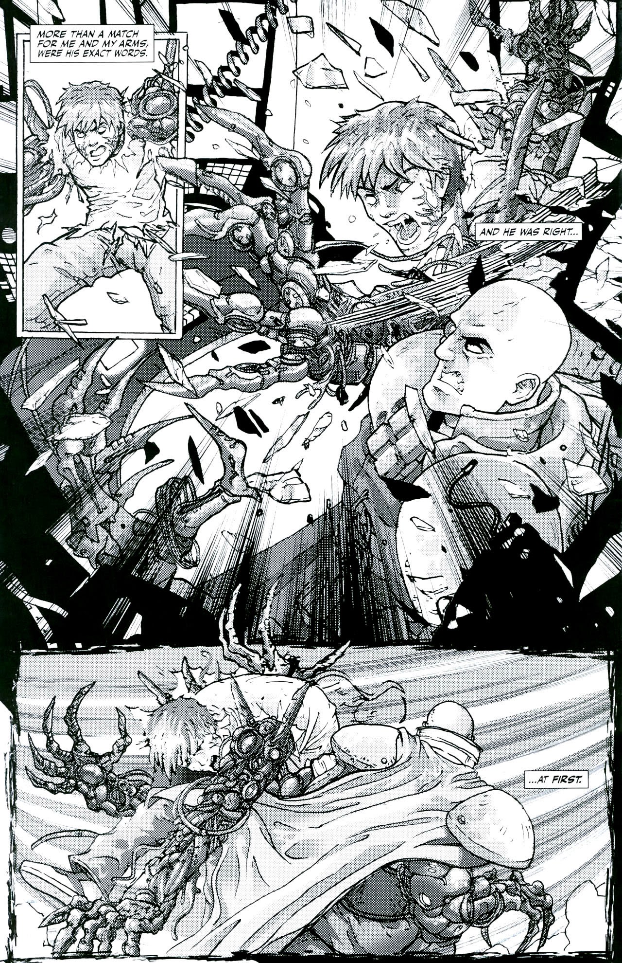 Read online StrongArm comic -  Issue #5 - 6
