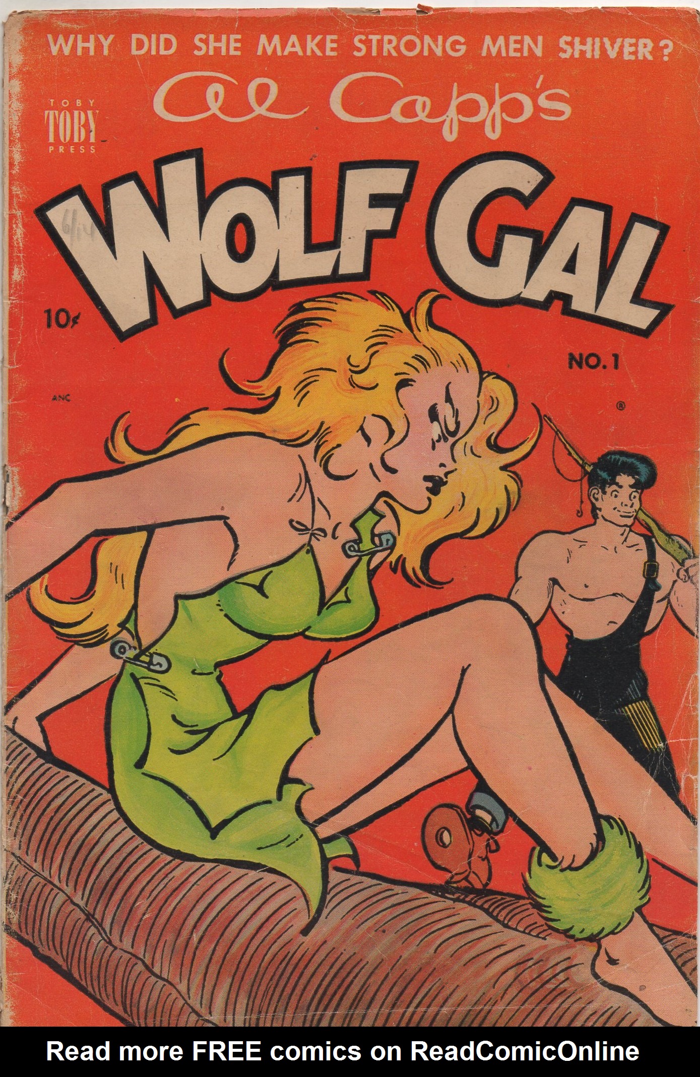 Read online Al Capp's Wolf Gal comic -  Issue #1 - 1