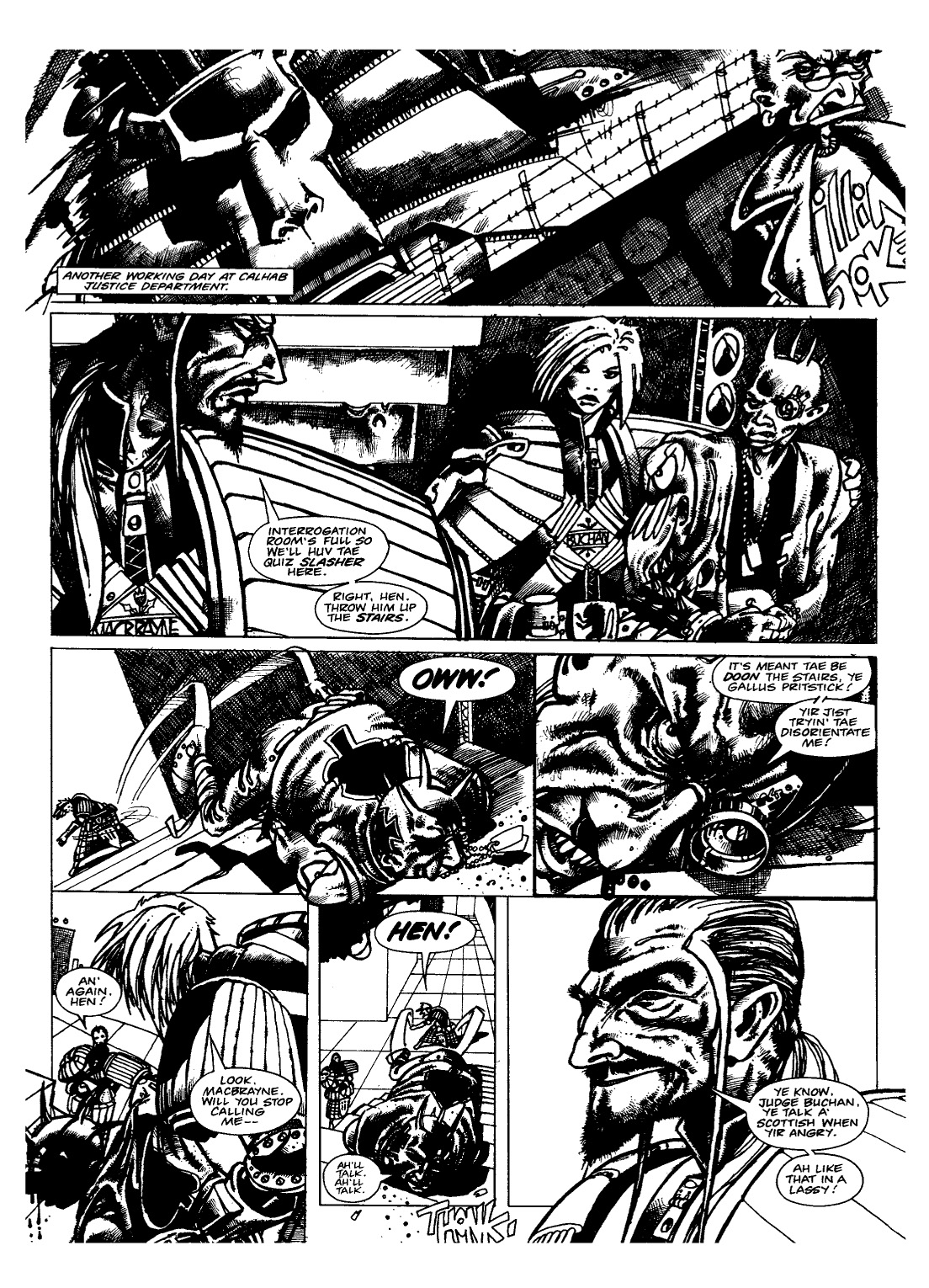 Read online Judge Dredd Megazine (Vol. 5) comic -  Issue #352 - 93