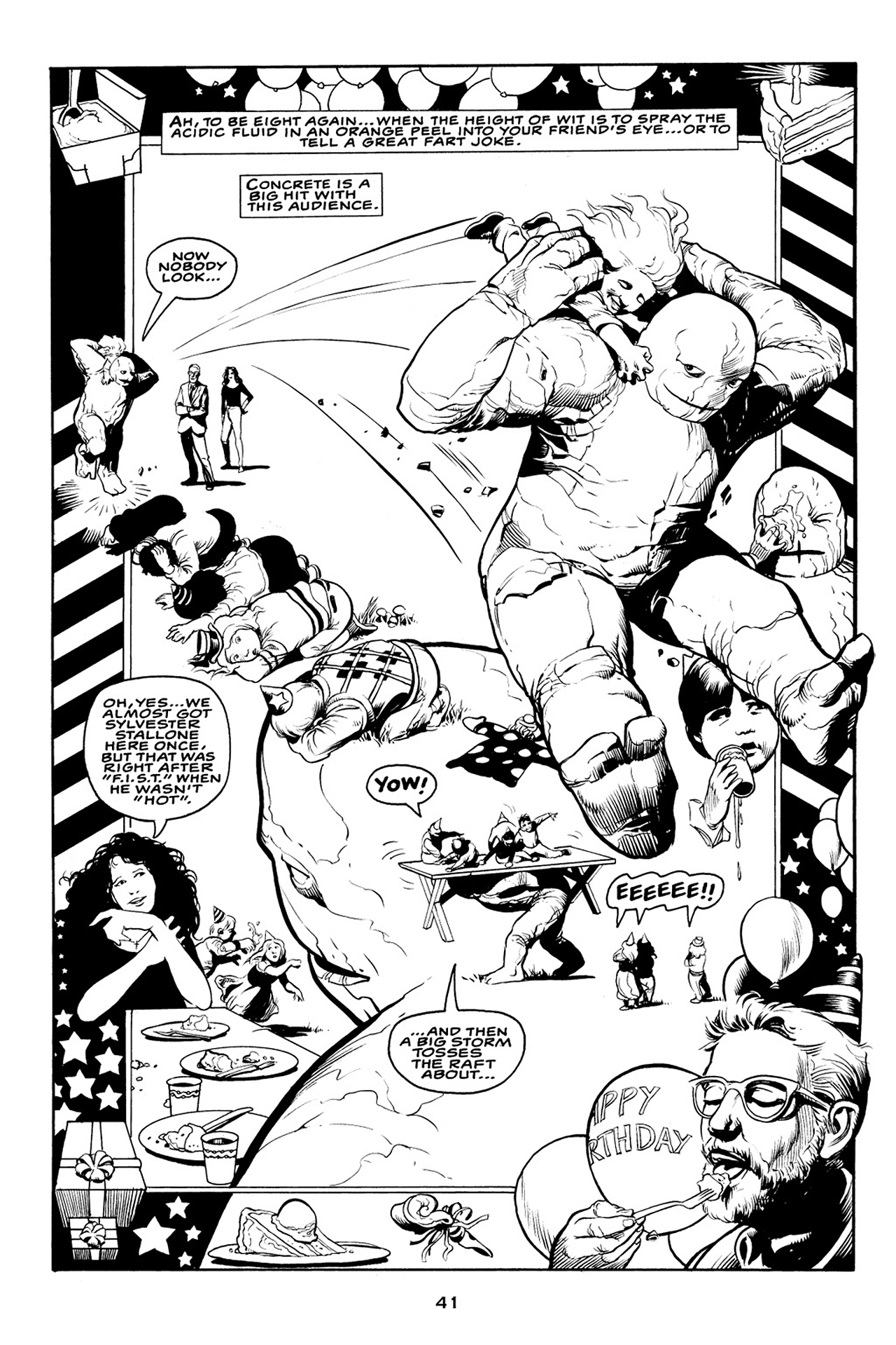 Read online Concrete (2005) comic -  Issue # TPB 1 - 42