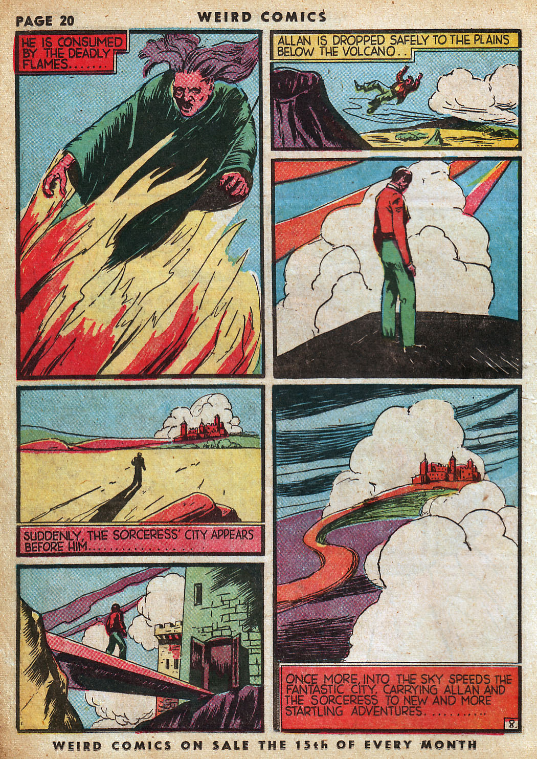 Read online Weird Comics comic -  Issue #3 - 22