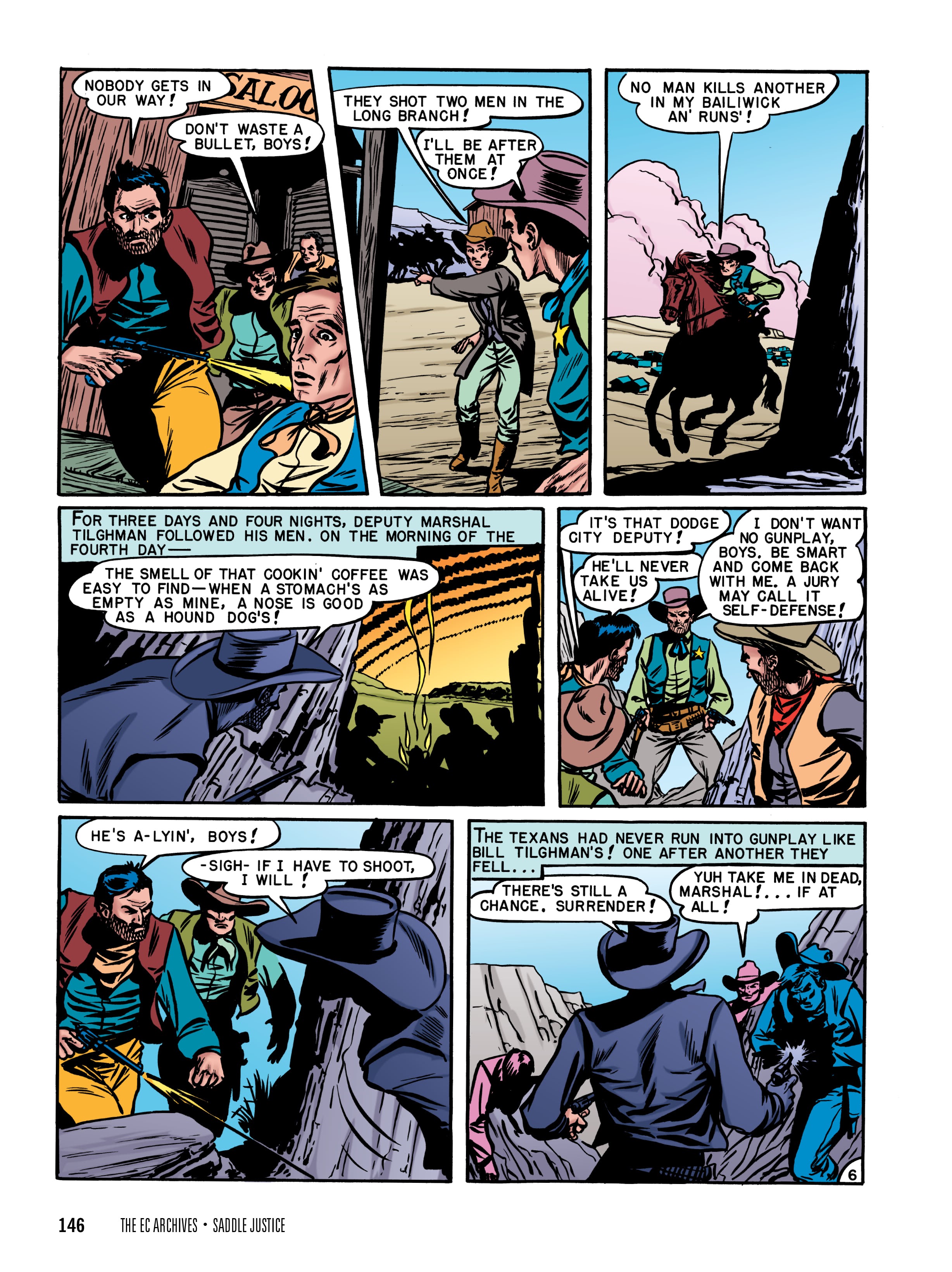 Read online The EC Archives: Saddle Justice comic -  Issue # TPB (Part 2) - 48