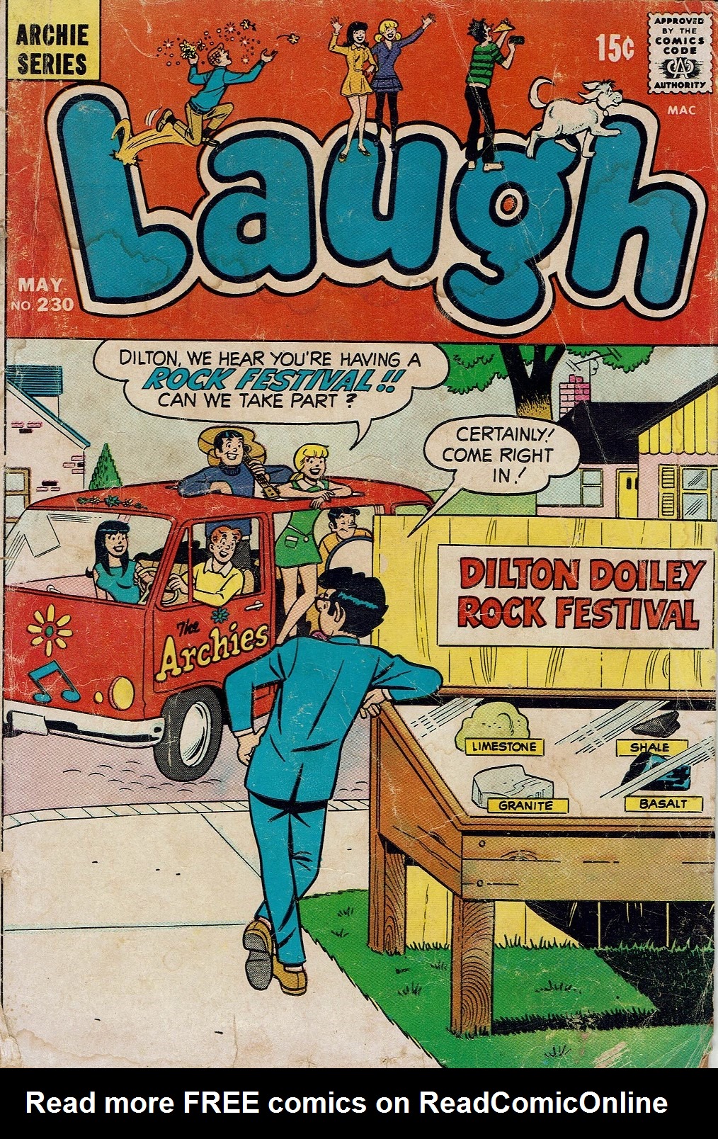 Read online Laugh (Comics) comic -  Issue #230 - 1