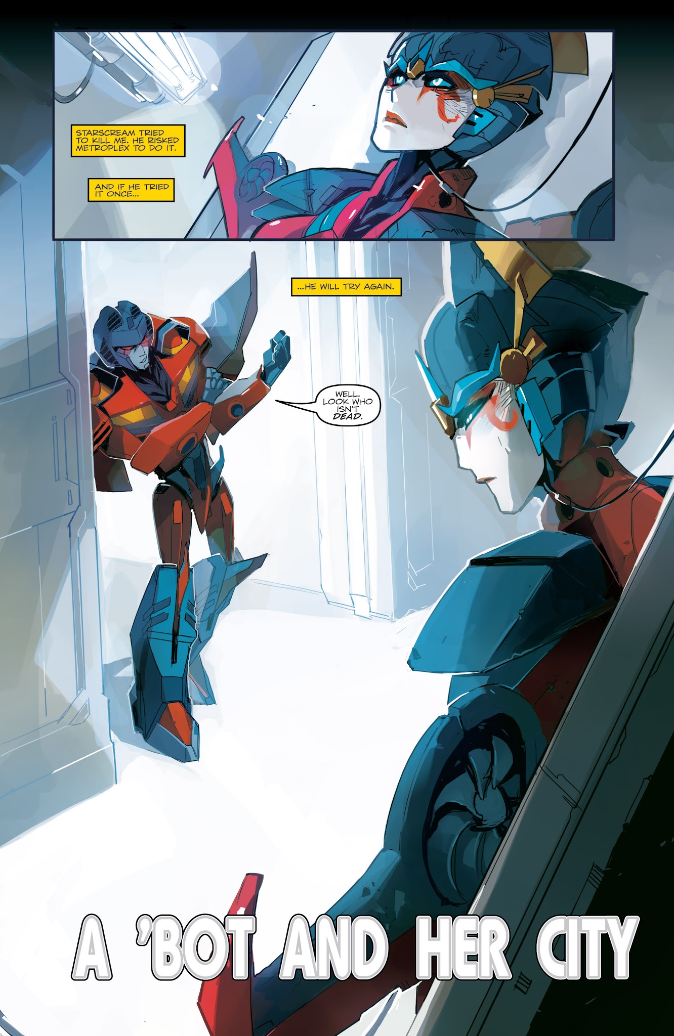 Read online The Transformers: Windblade (2018) comic -  Issue # TPB - 30