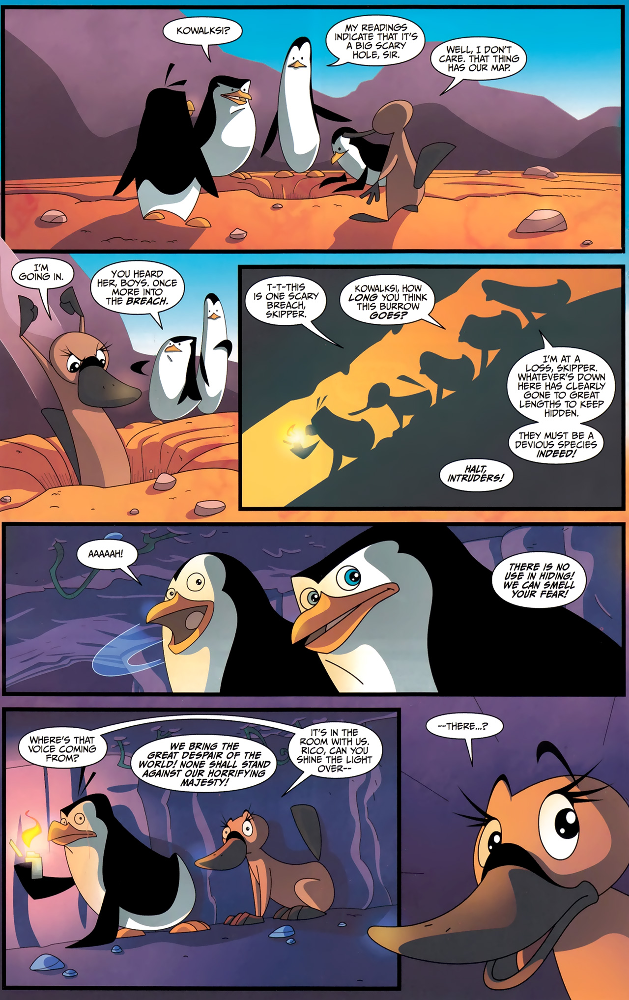 Read online Penguins of Madagascar comic -  Issue #3 - 18