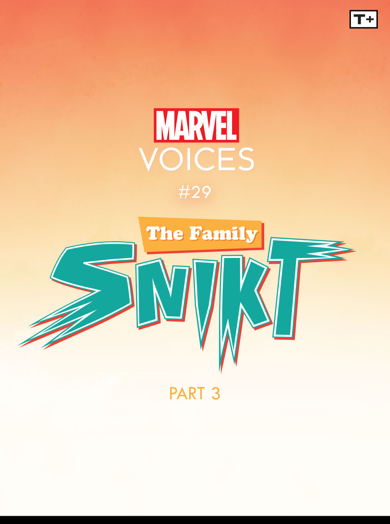 Read online Marvel's Voices Infinity Comic comic -  Issue #29 - 2