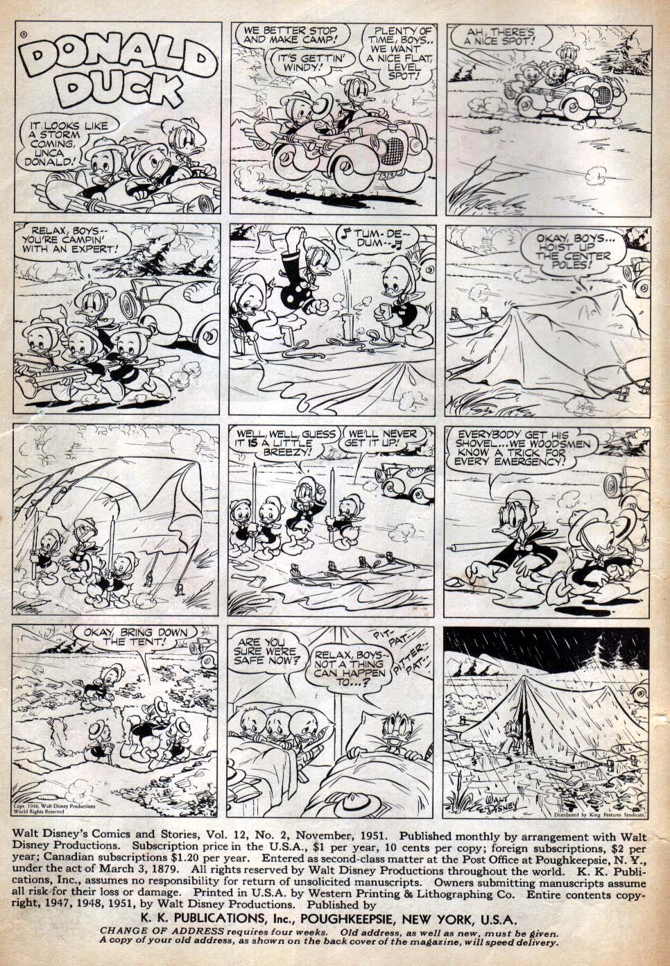 Read online Walt Disney's Comics and Stories comic -  Issue #134 - 2