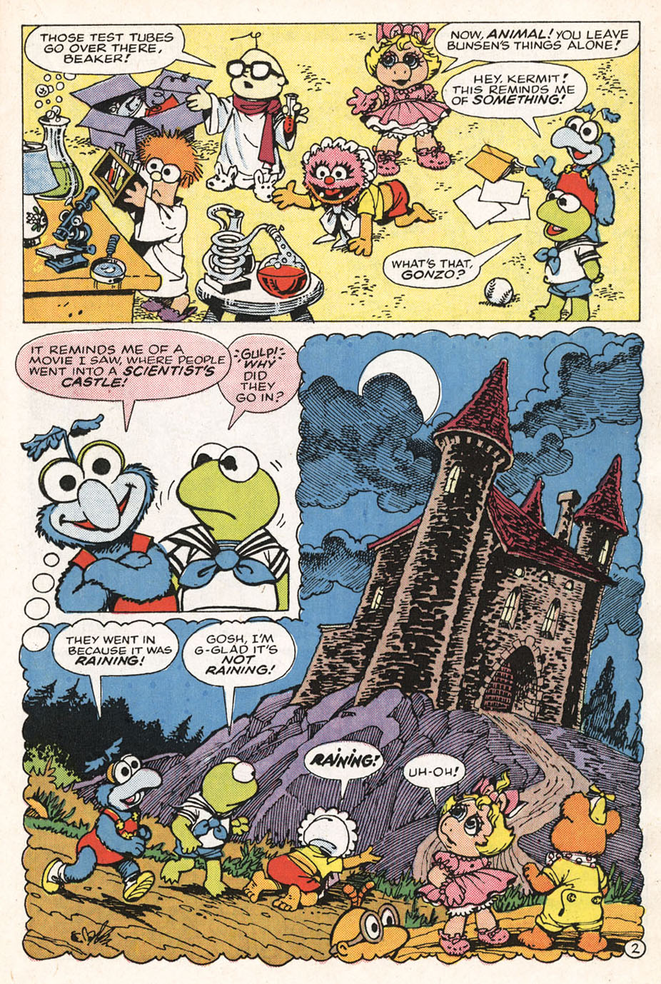 Read online Muppet Babies comic -  Issue #12 - 19