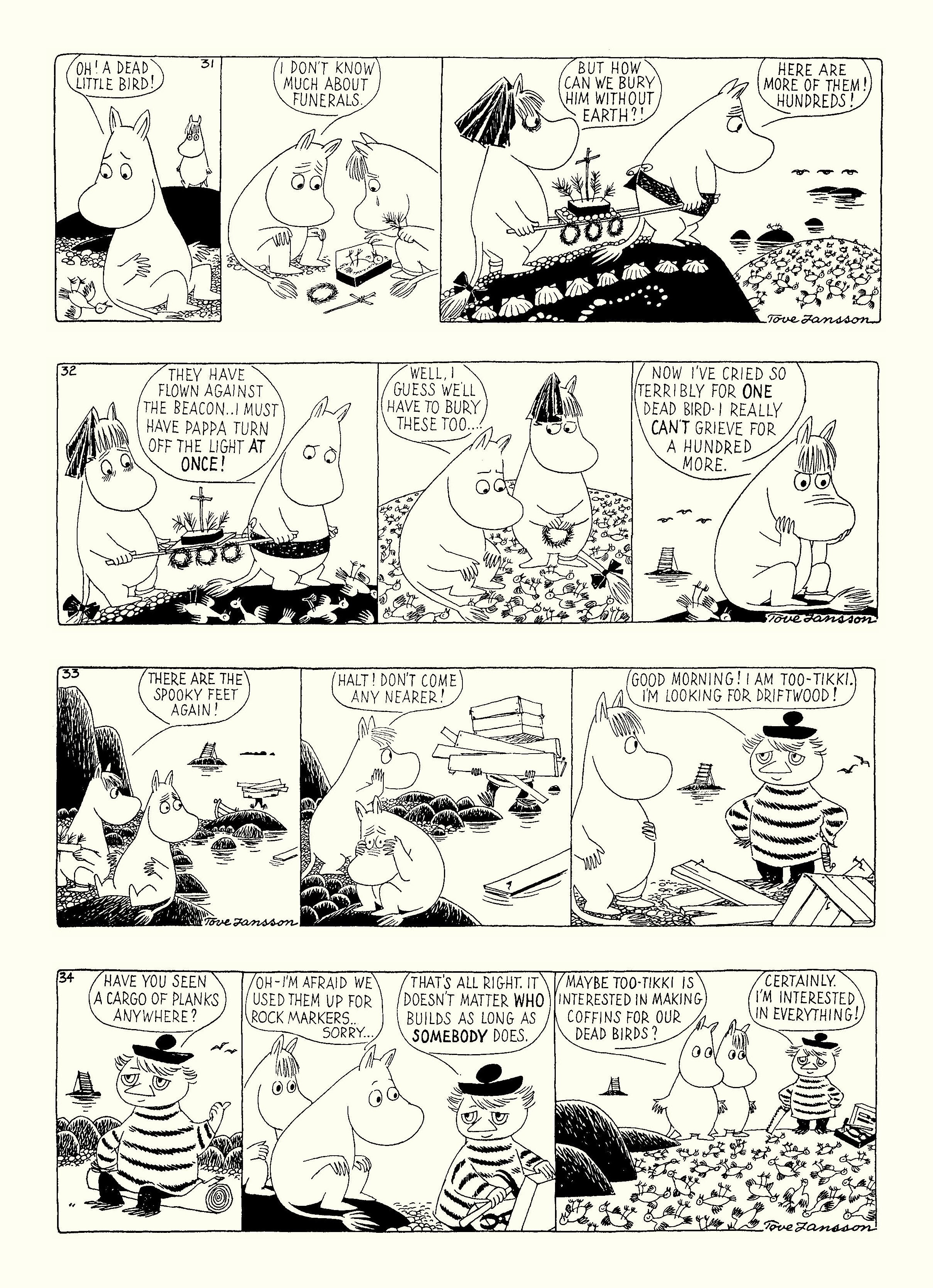 Read online Moomin: The Complete Tove Jansson Comic Strip comic -  Issue # TPB 3 - 63