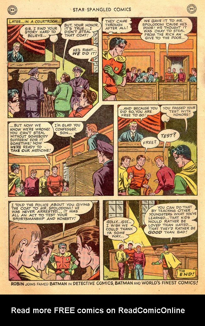 Read online Star Spangled Comics comic -  Issue #84 - 12