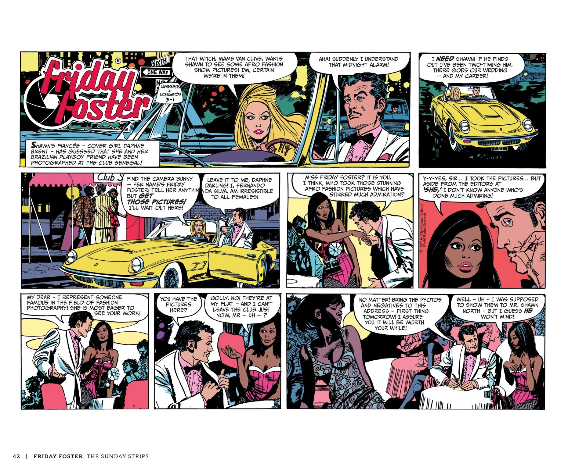 Read online Friday Foster: The Sunday Strips comic -  Issue # TPB (Part 1) - 43