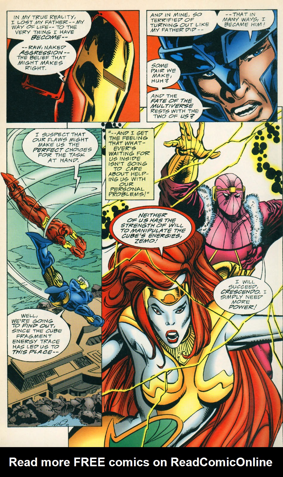 Read online Iron Man/X-O Manowar: Heavy Metal comic -  Issue # Full - 20