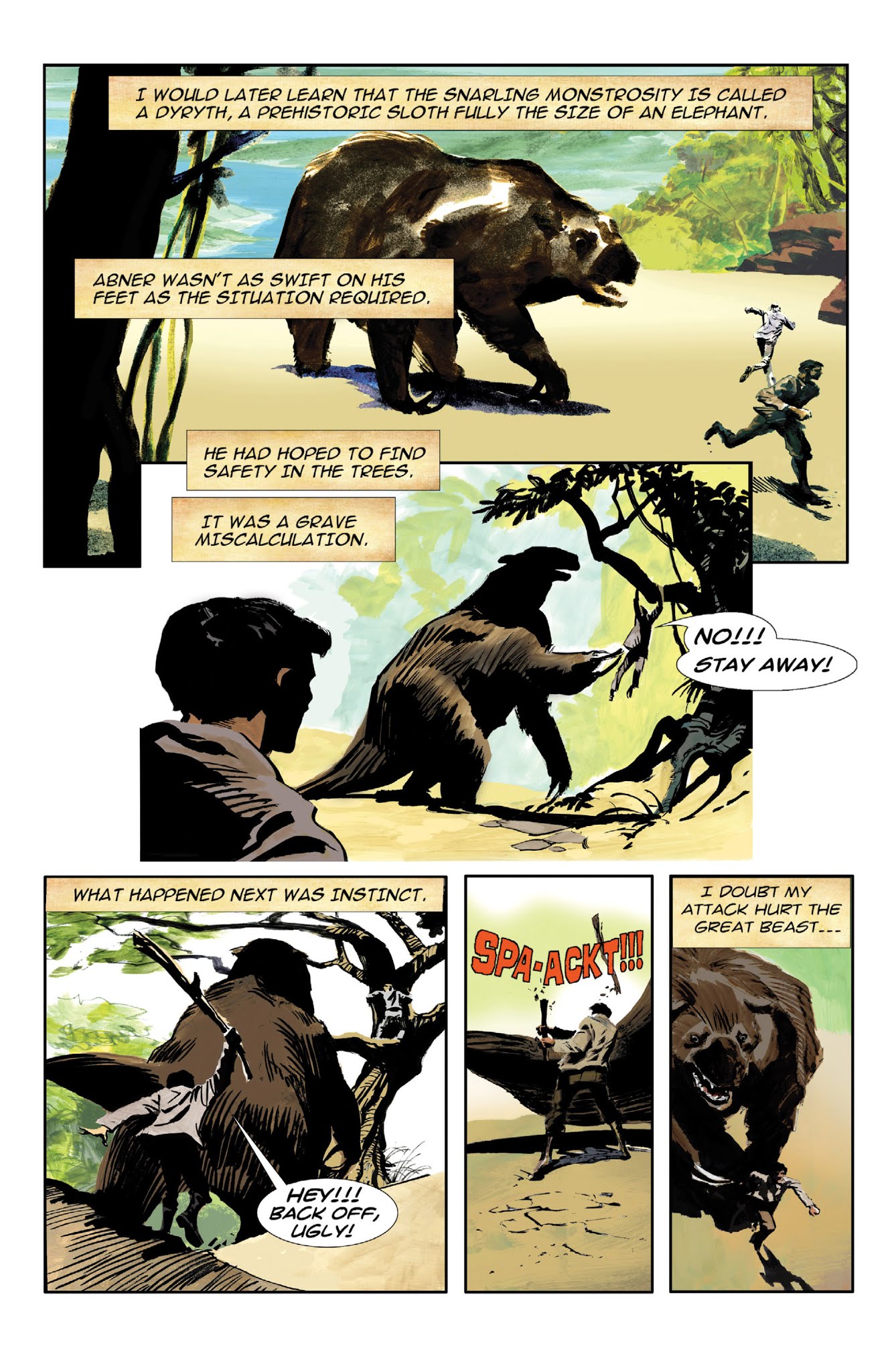 Read online Edgar Rice Burroughs' At the Earth's Core comic -  Issue # TPB - 22