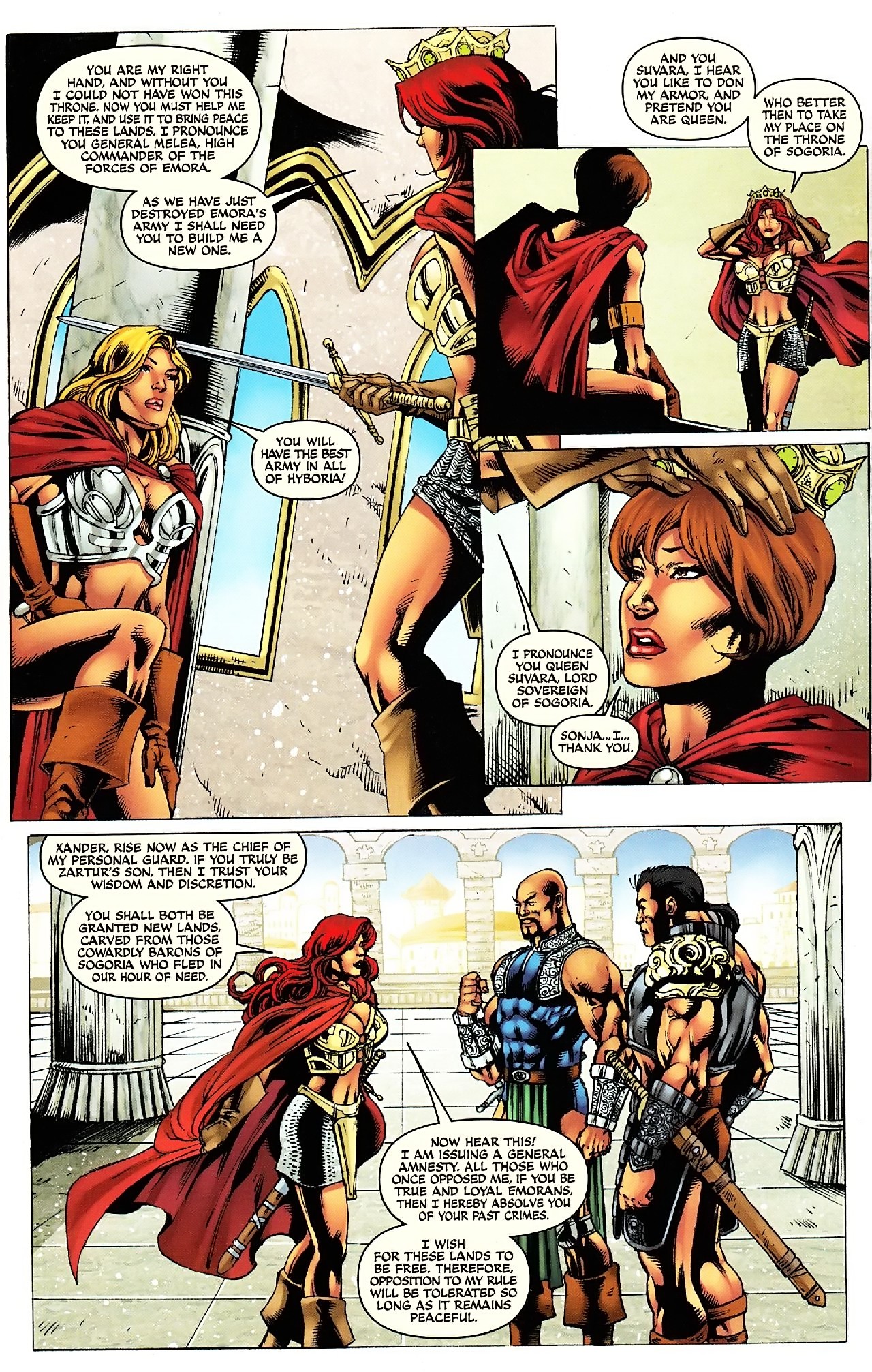 Read online Queen Sonja comic -  Issue #26 - 7