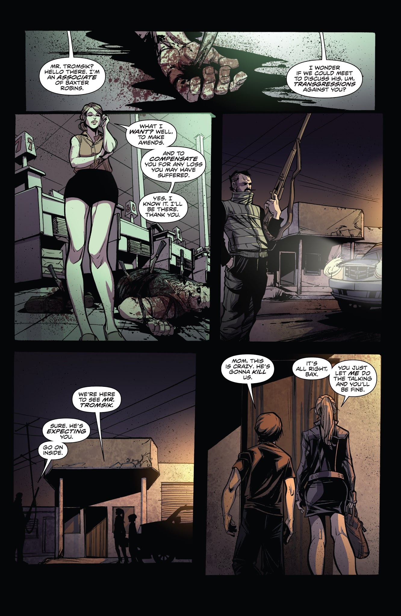 Read online Suicide Risk comic -  Issue # _TPB 2 - 24