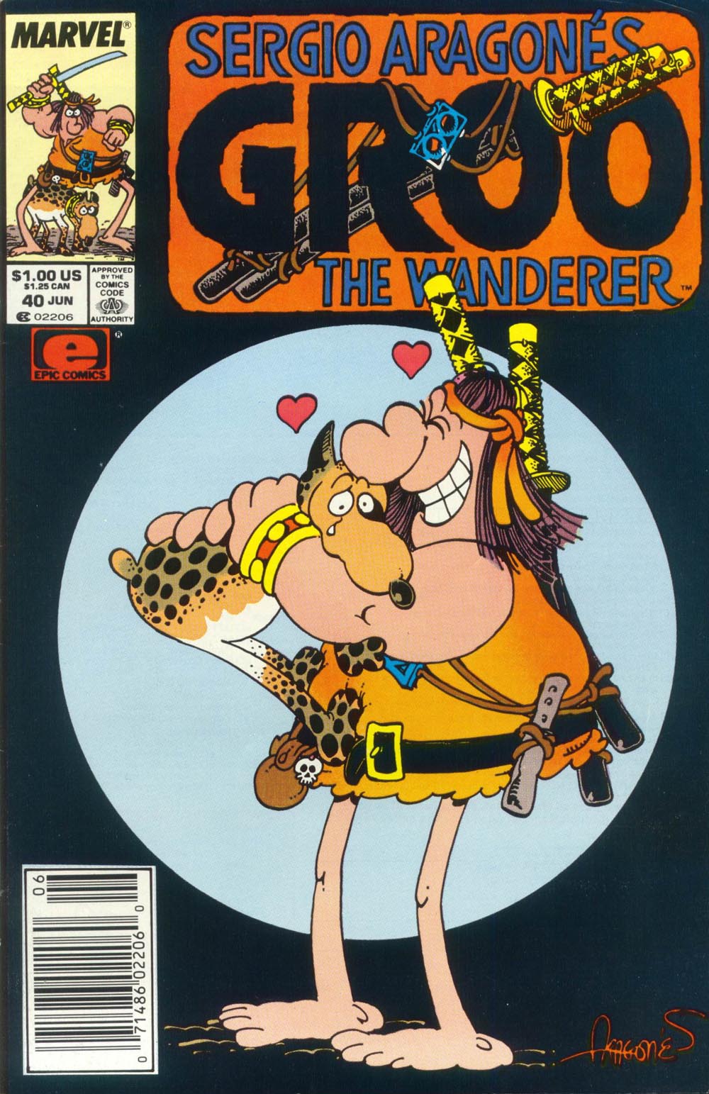 Read online Sergio Aragonés Groo the Wanderer comic -  Issue #40 - 1