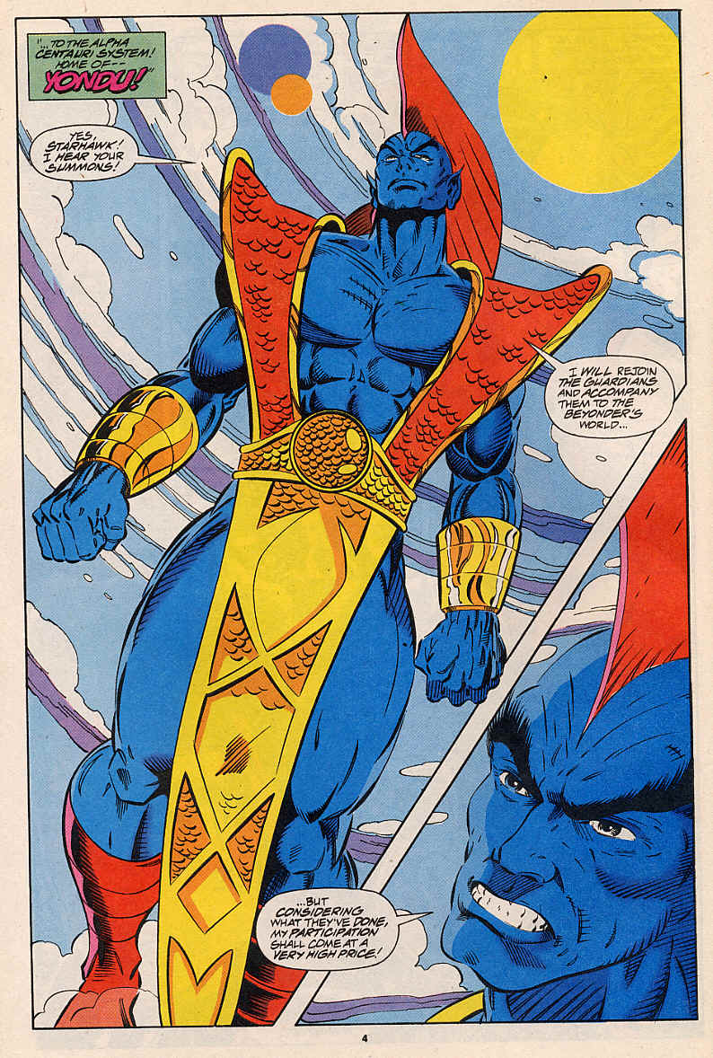 Read online Guardians of the Galaxy (1990) comic -  Issue #44 - 5