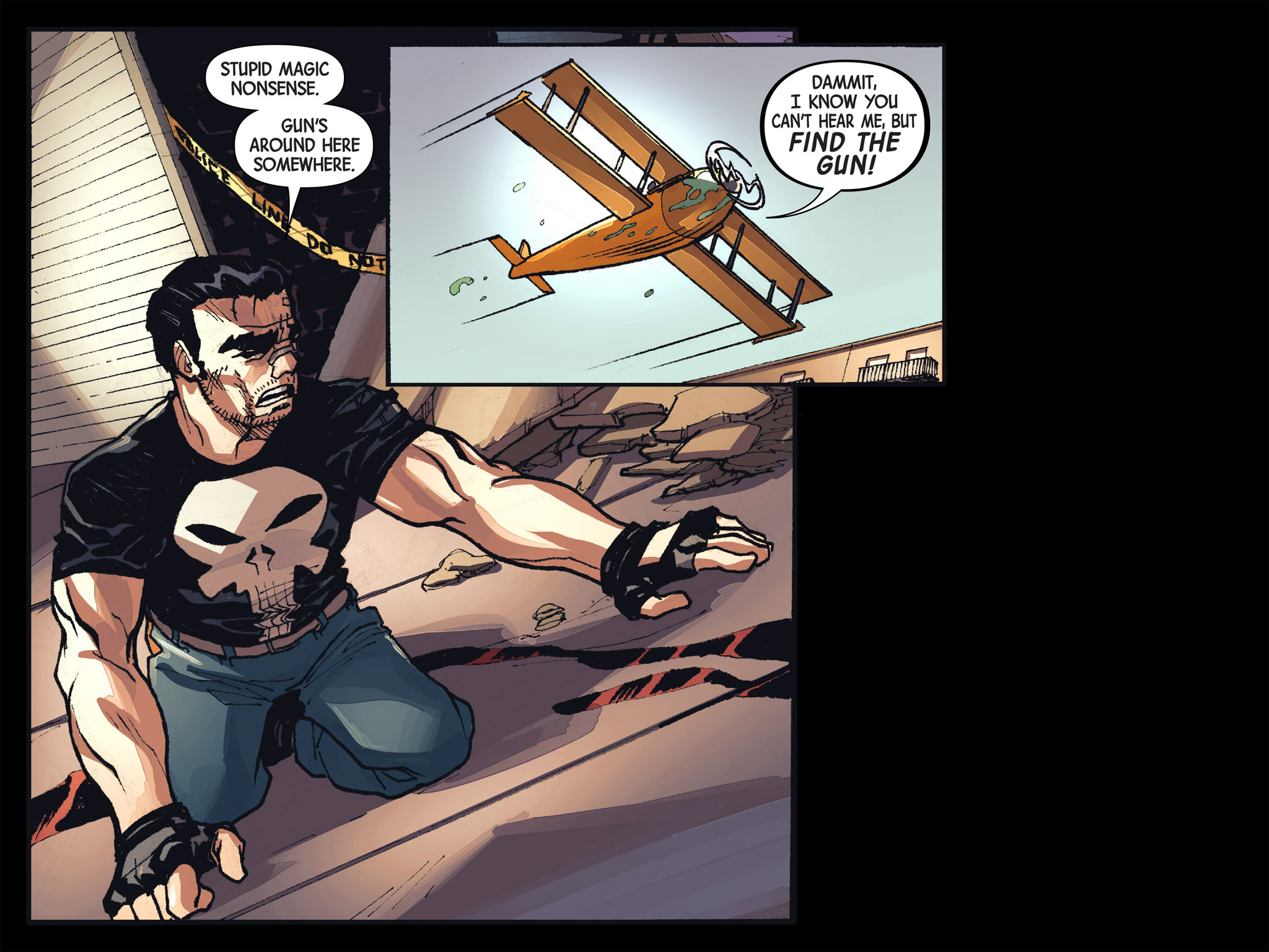 Read online Doctor Strange/Punisher: Magic Bullets Infinite Comic comic -  Issue #6 - 32