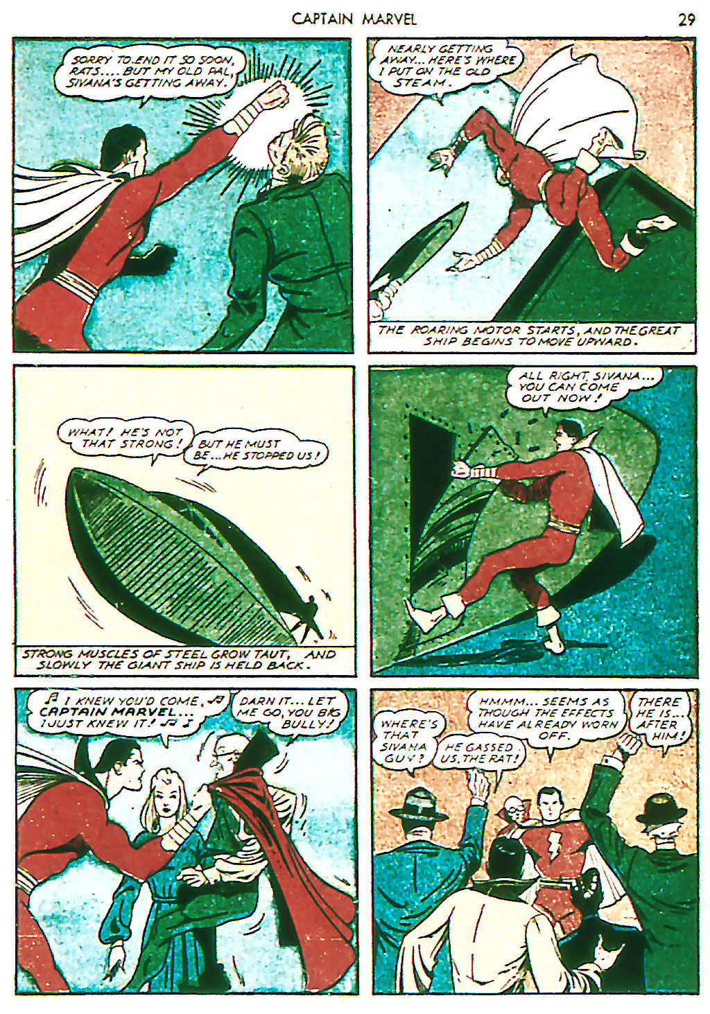 Read online Captain Marvel Adventures comic -  Issue #3 - 32