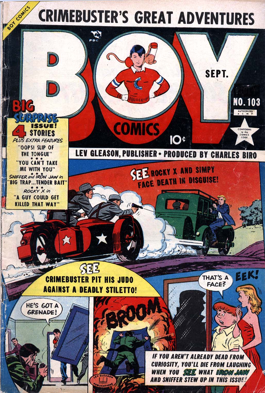 Read online Boy Comics comic -  Issue #103 - 1