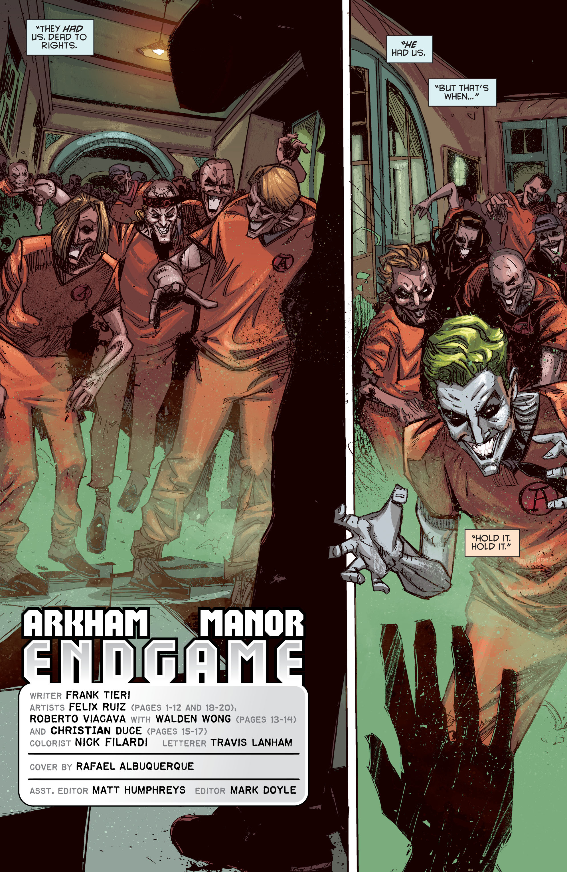 Read online Arkham Manor: Endgame comic -  Issue #Arkham Manor: Endgame Full - 2