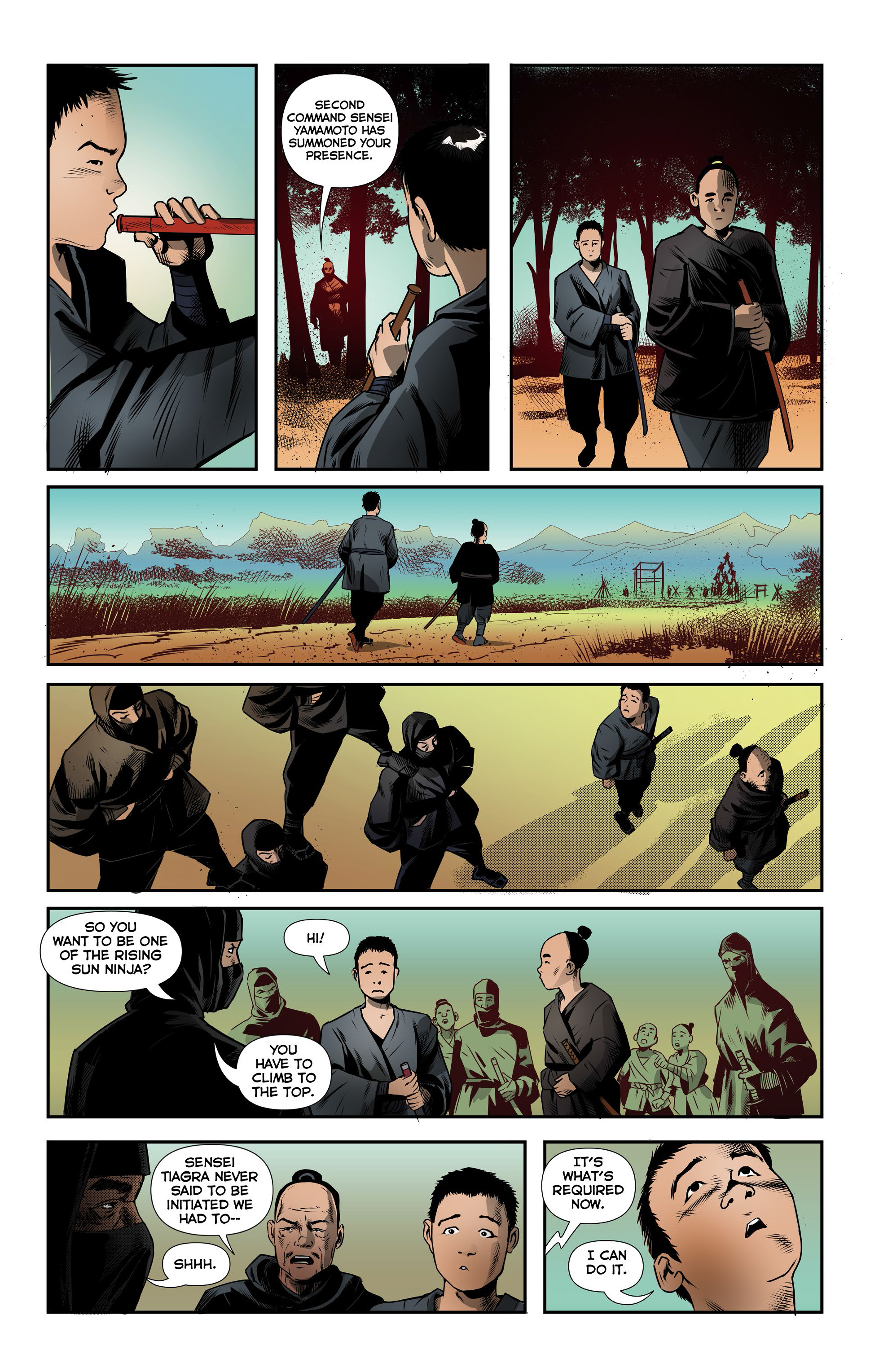 Read online The Boy Who Conquered a Mountain comic -  Issue # TPB - 11