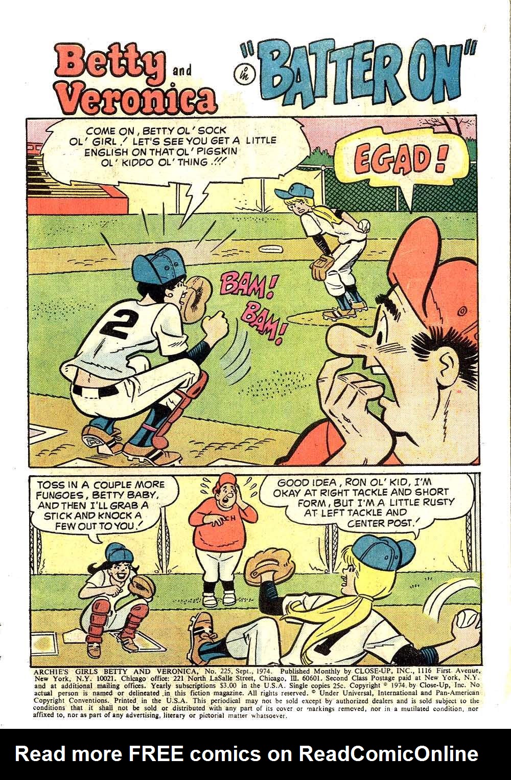 Read online Archie's Girls Betty and Veronica comic -  Issue #225 - 3