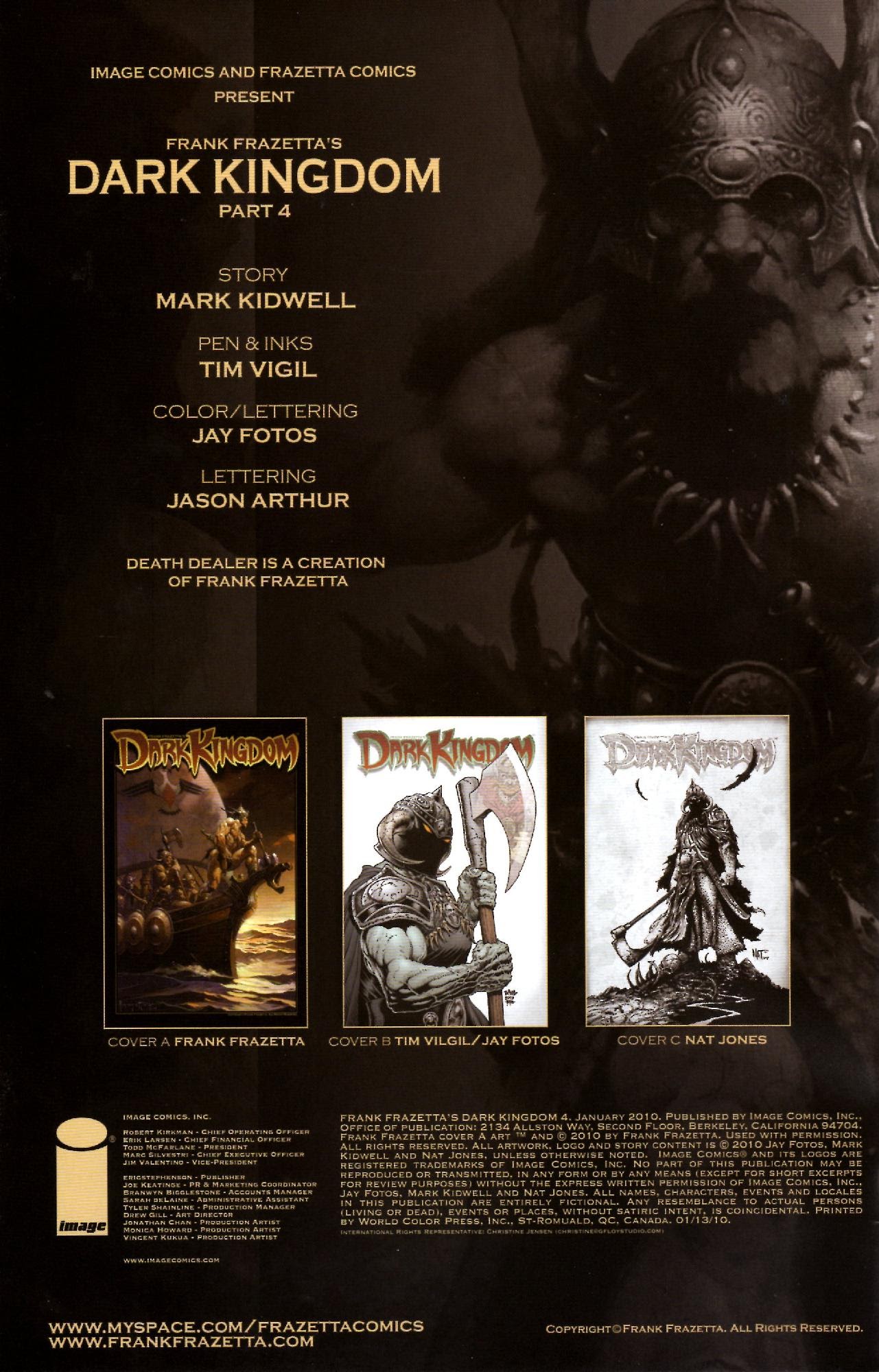 Read online Frank Frazetta's Dark Kingdom comic -  Issue #4 - 3