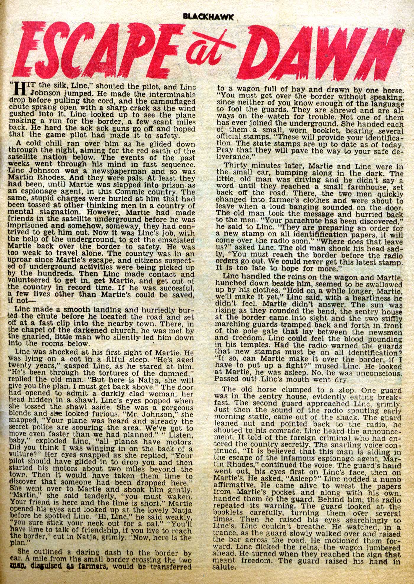 Read online Blackhawk (1957) comic -  Issue #101 - 26