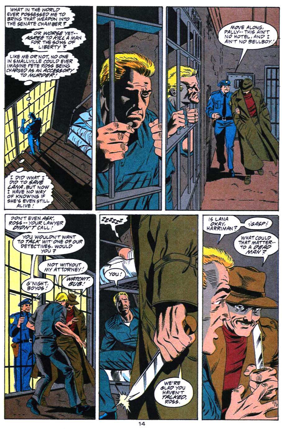 Read online Adventures of Superman (1987) comic -  Issue #492 - 15