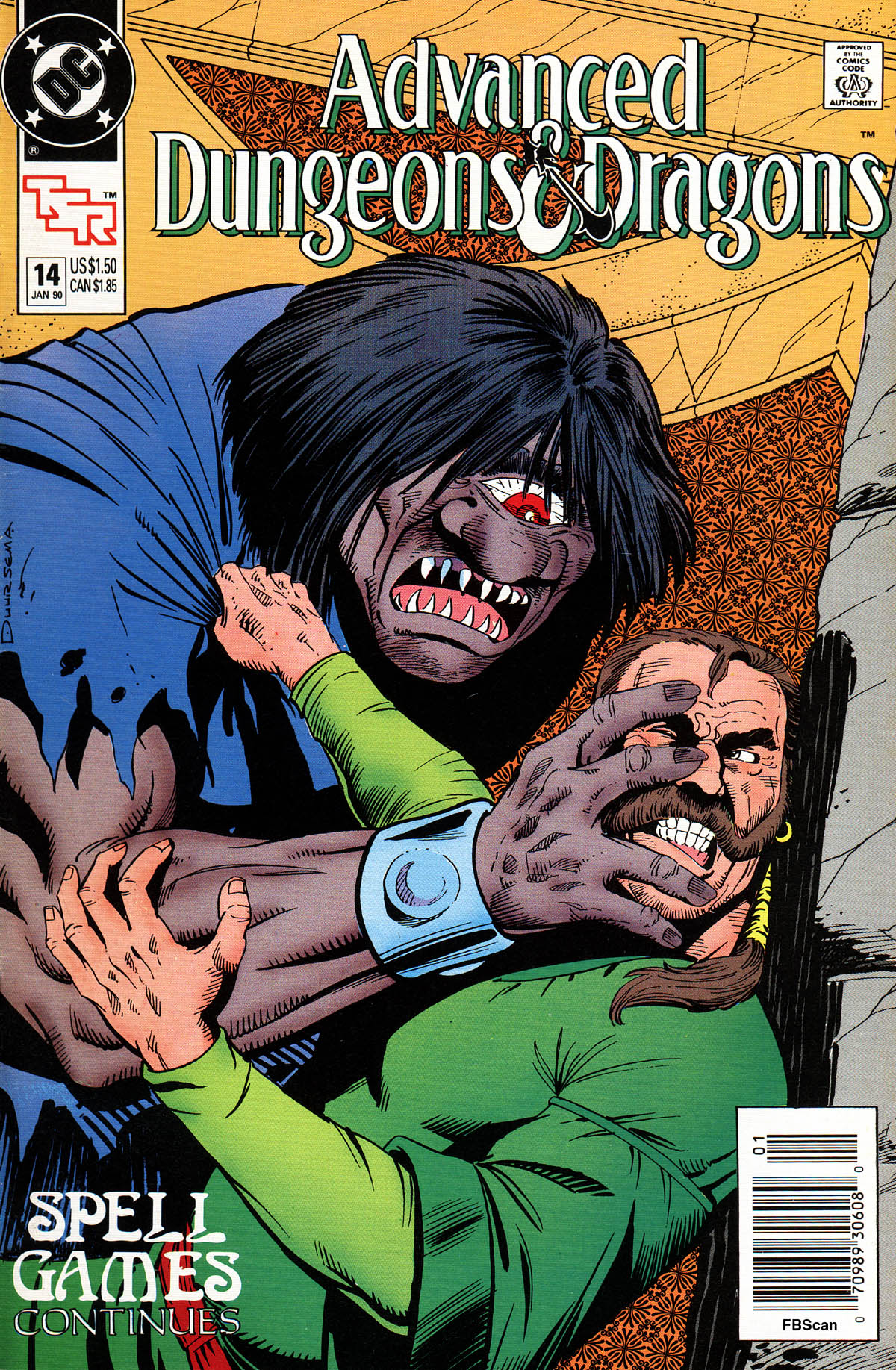 Read online Advanced Dungeons & Dragons comic -  Issue #14 - 1