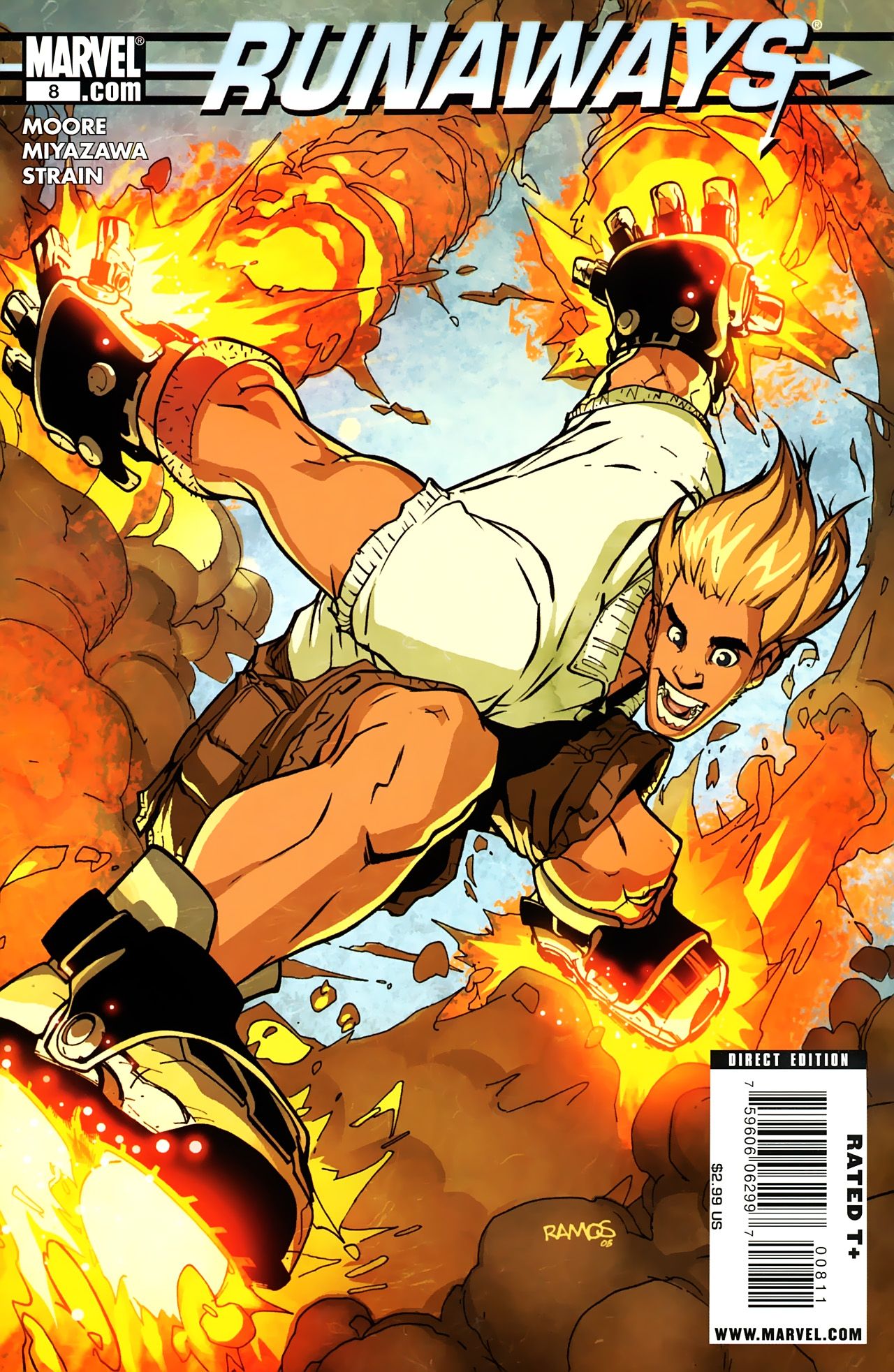 Read online Runaways (2008) comic -  Issue #8 - 1