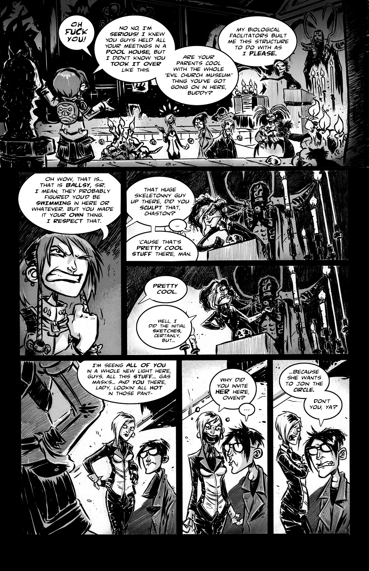 Read online Eldritch! comic -  Issue #2 - 8