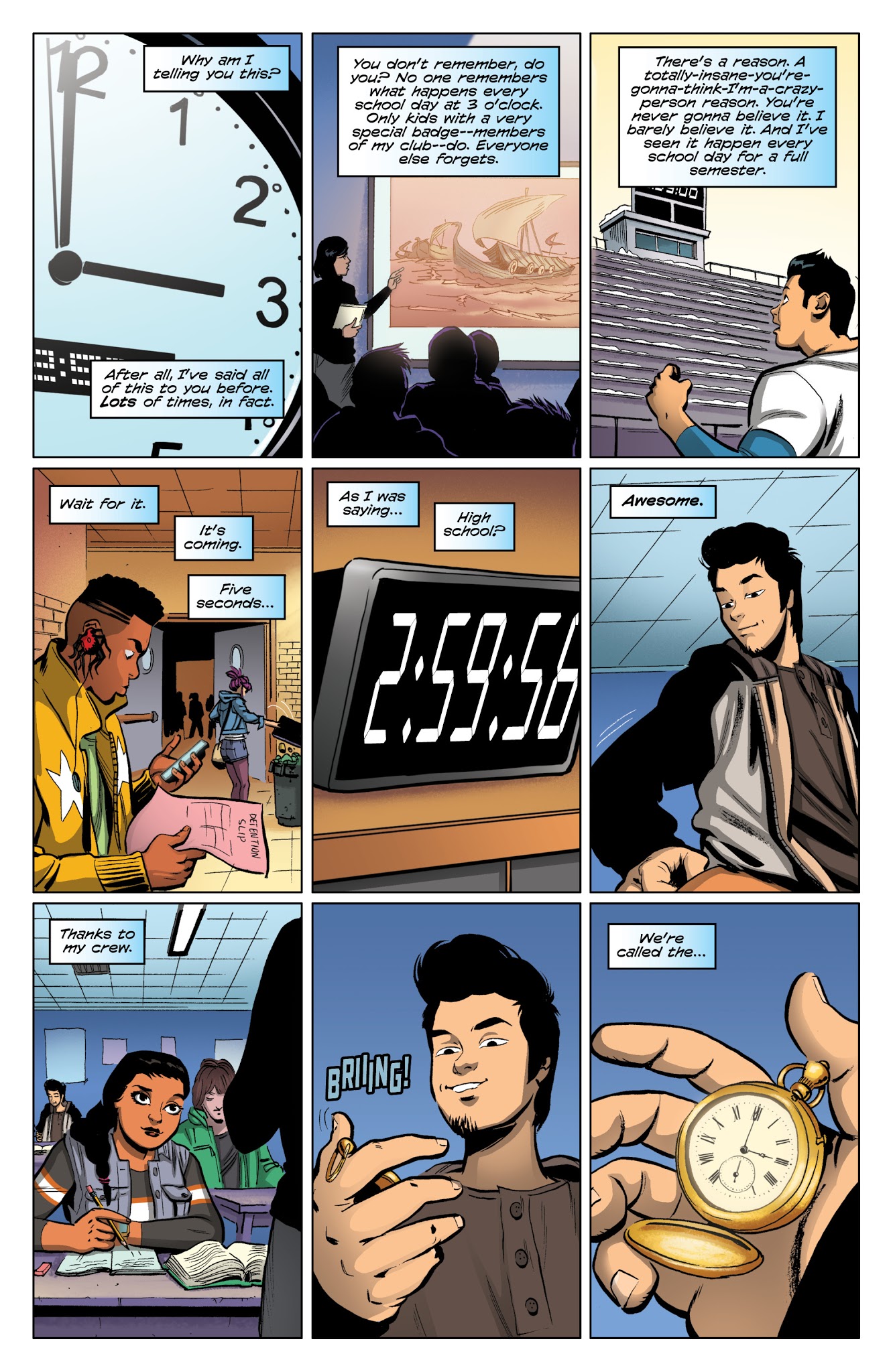 Read online Three O'Clock Club comic -  Issue #2 - 5