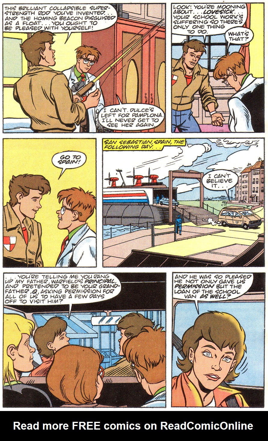 Read online James Bond Jr. comic -  Issue #5 - 13
