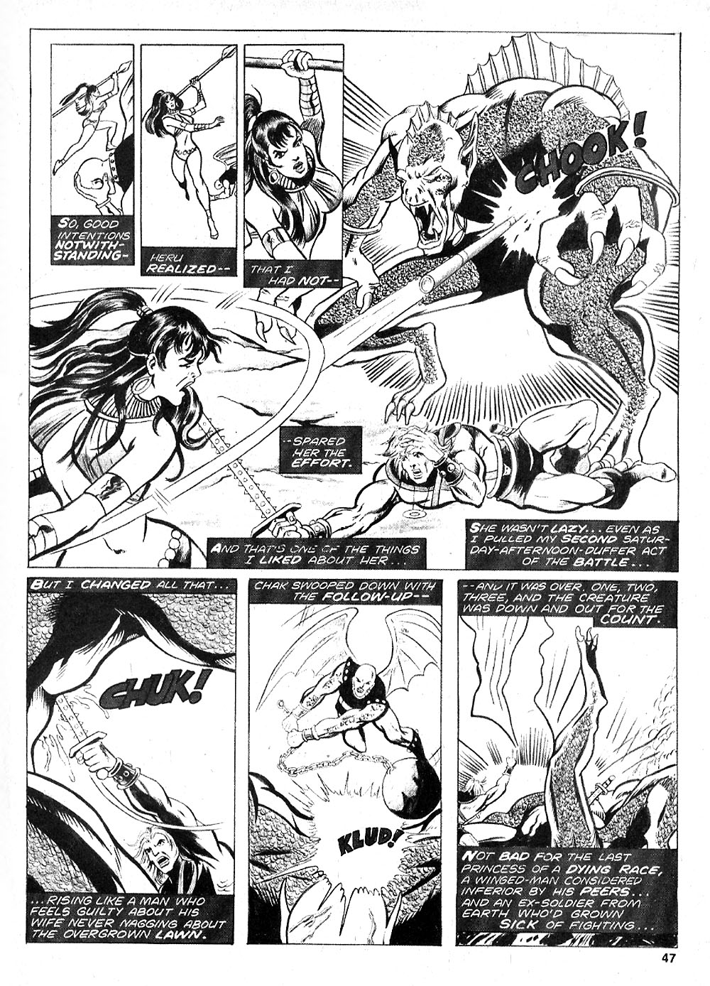 Read online Monsters Unleashed (1973) comic -  Issue #8 - 41