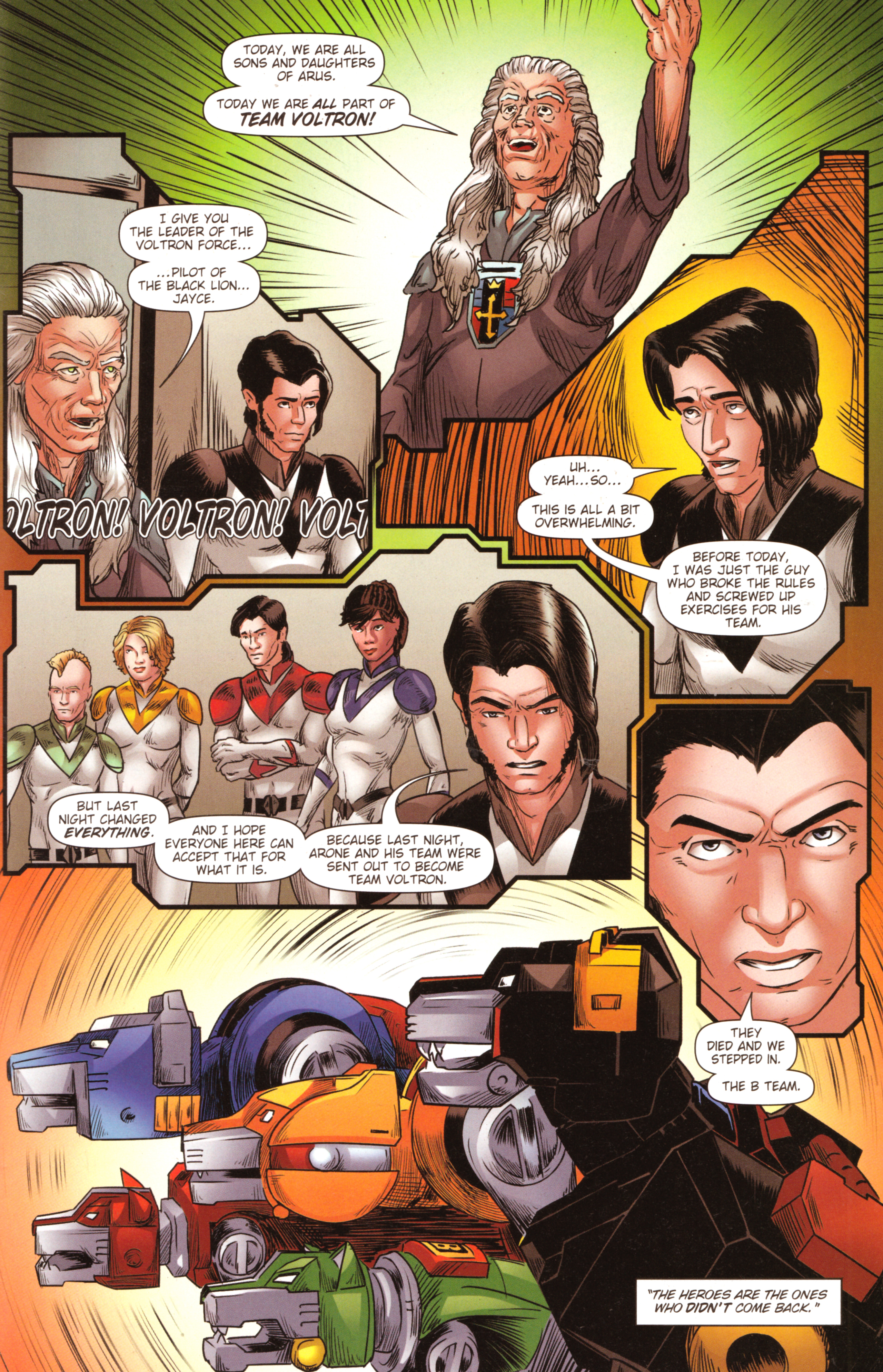 Read online Voltron: From the Ashes comic -  Issue #5 - 23