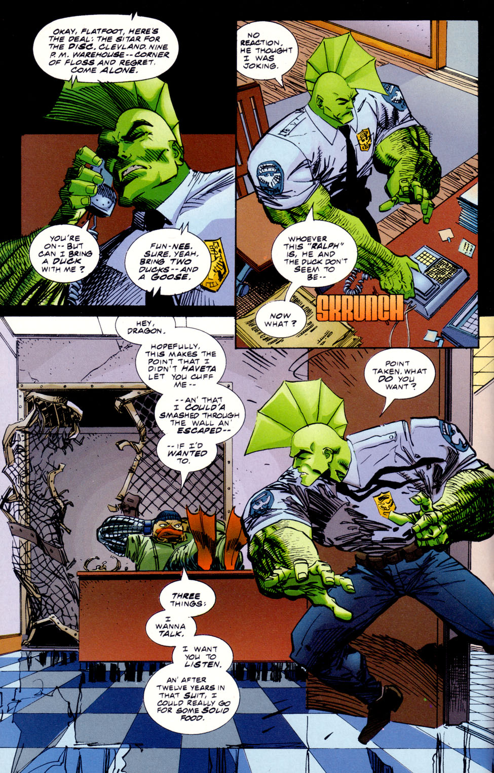 Read online The Savage Dragon/Destroyer Duck comic -  Issue # Full - 22