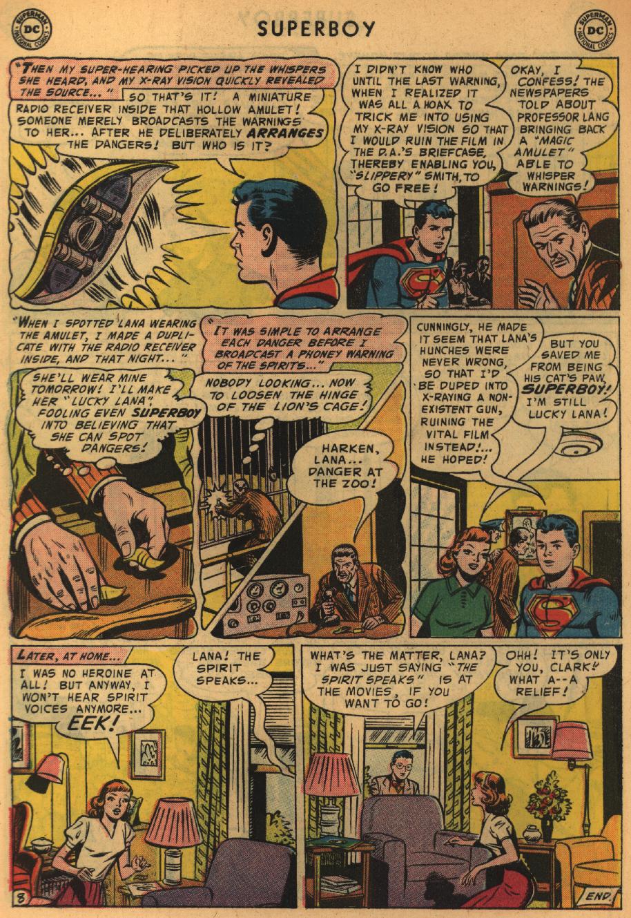 Read online Superboy (1949) comic -  Issue #52 - 9