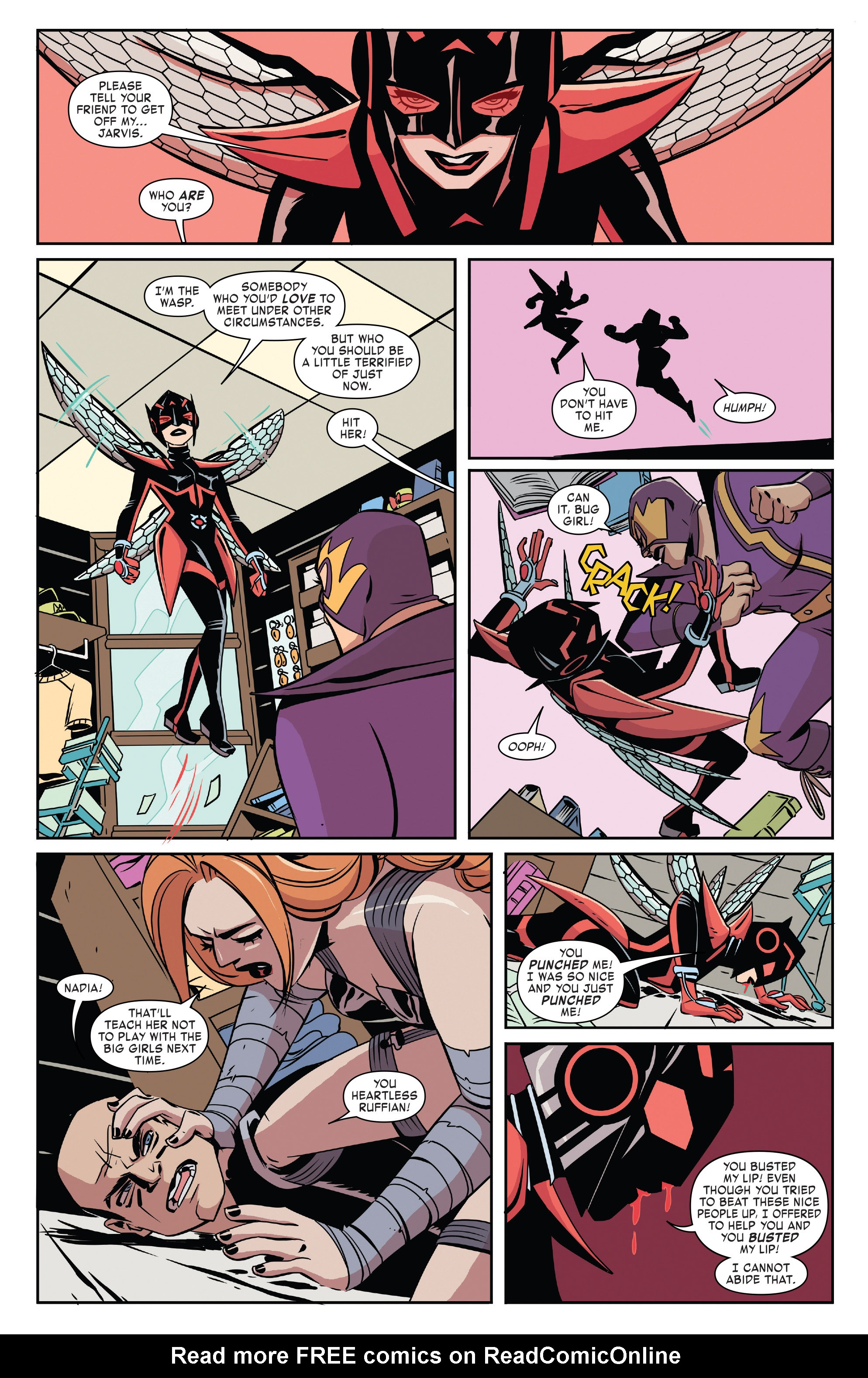 Read online The Unstoppable Wasp comic -  Issue #4 - 8
