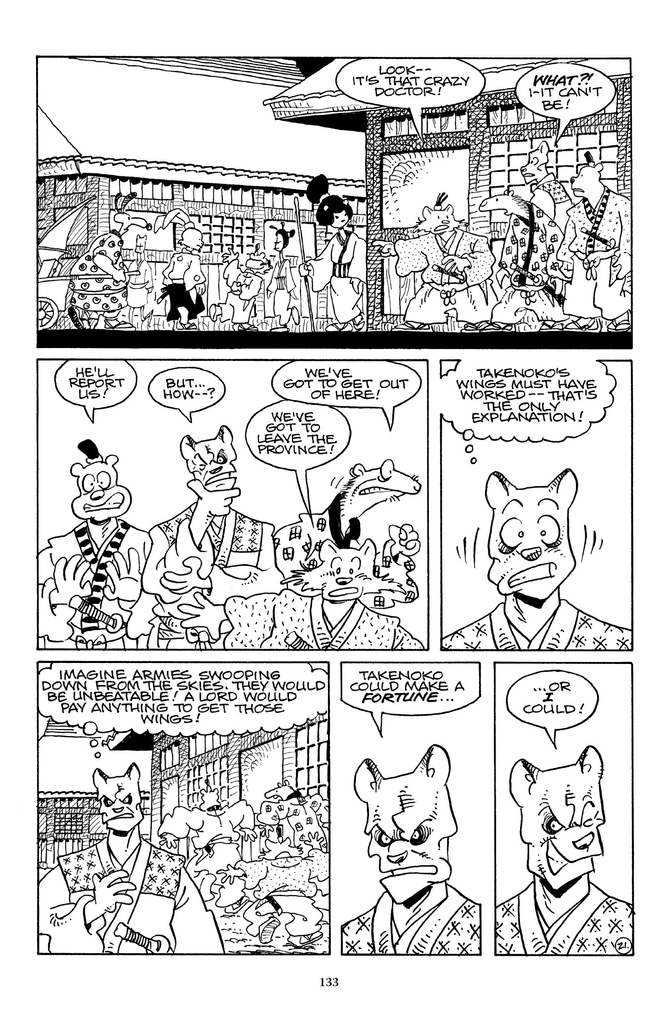 Read online The Usagi Yojimbo Saga comic -  Issue # TPB 5 - 130