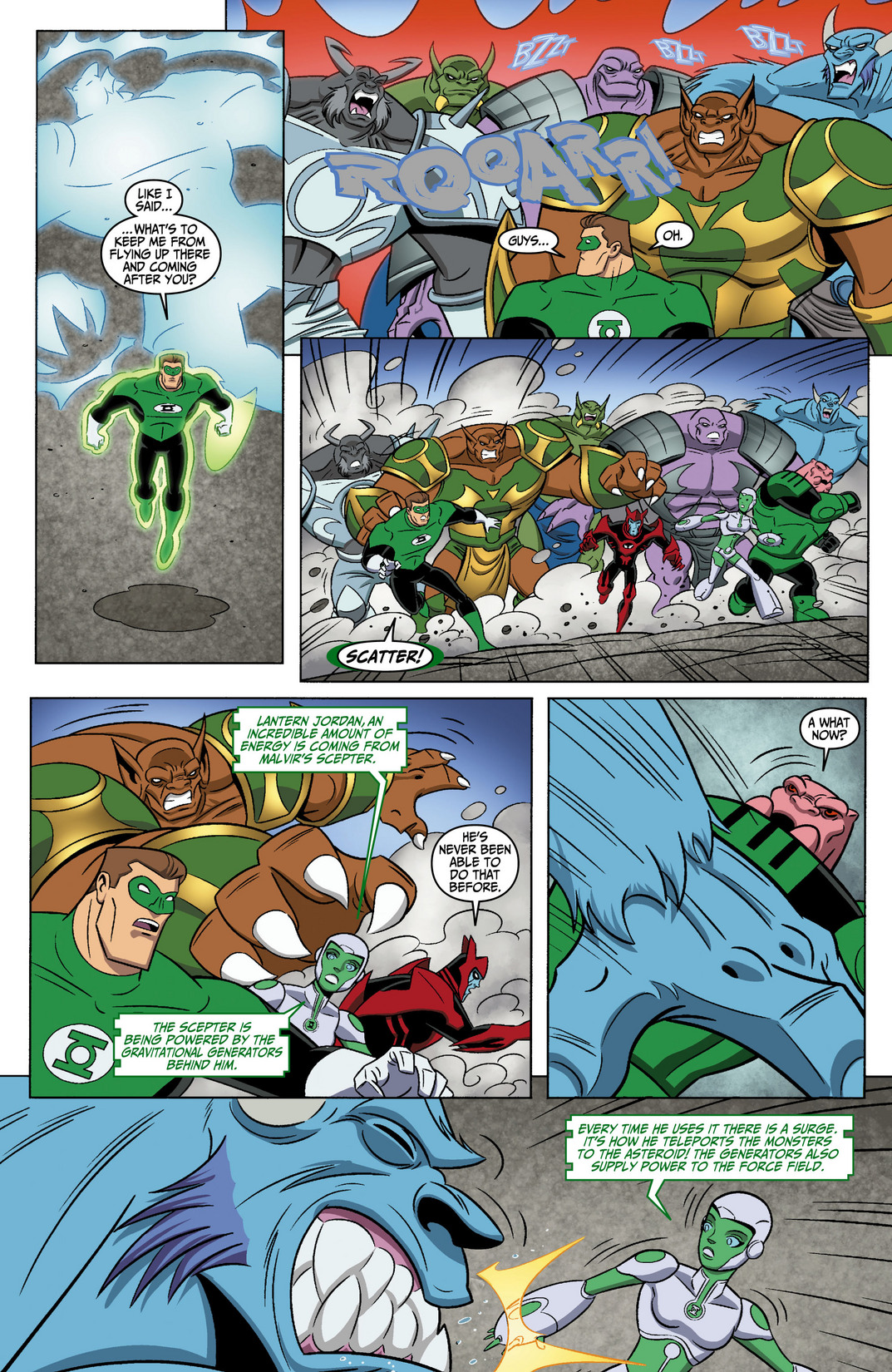Read online Green Lantern: The Animated Series comic -  Issue #5 - 10
