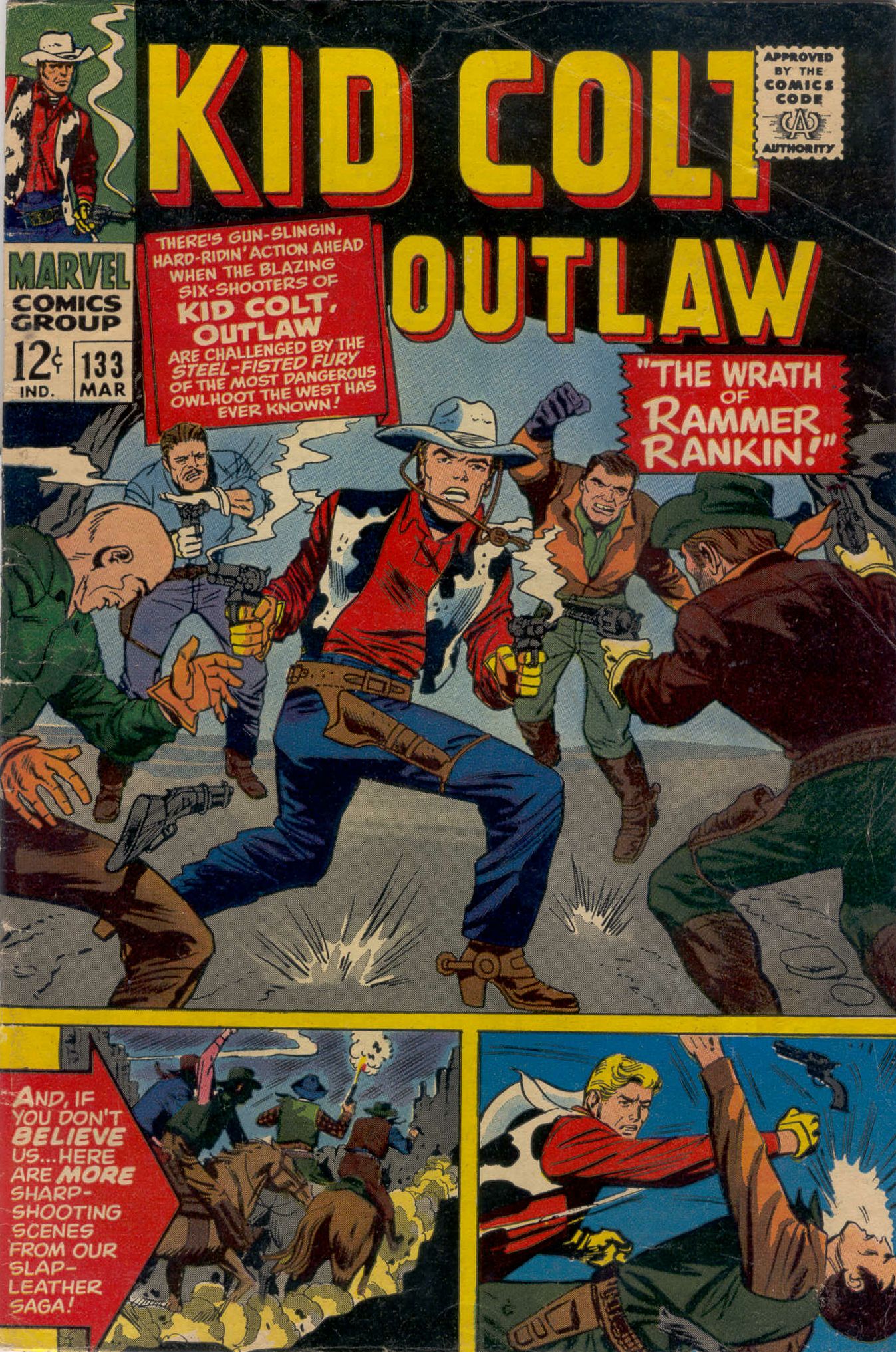 Read online Kid Colt Outlaw comic -  Issue #133 - 1