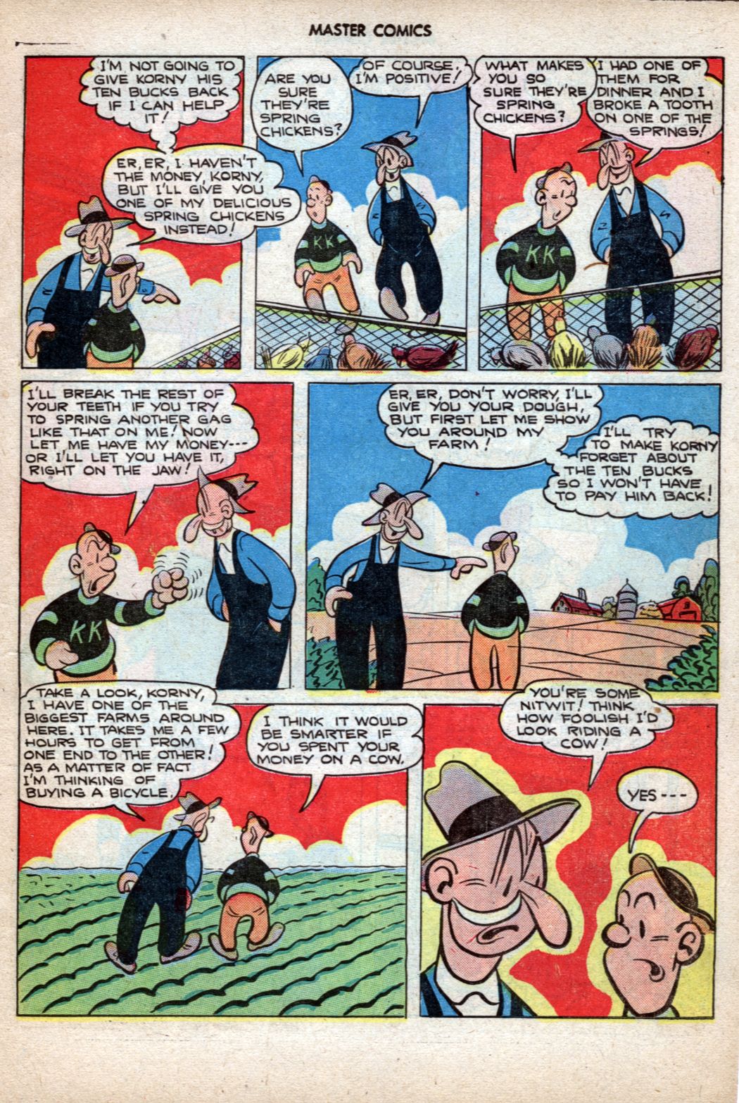 Read online Master Comics comic -  Issue #103 - 15