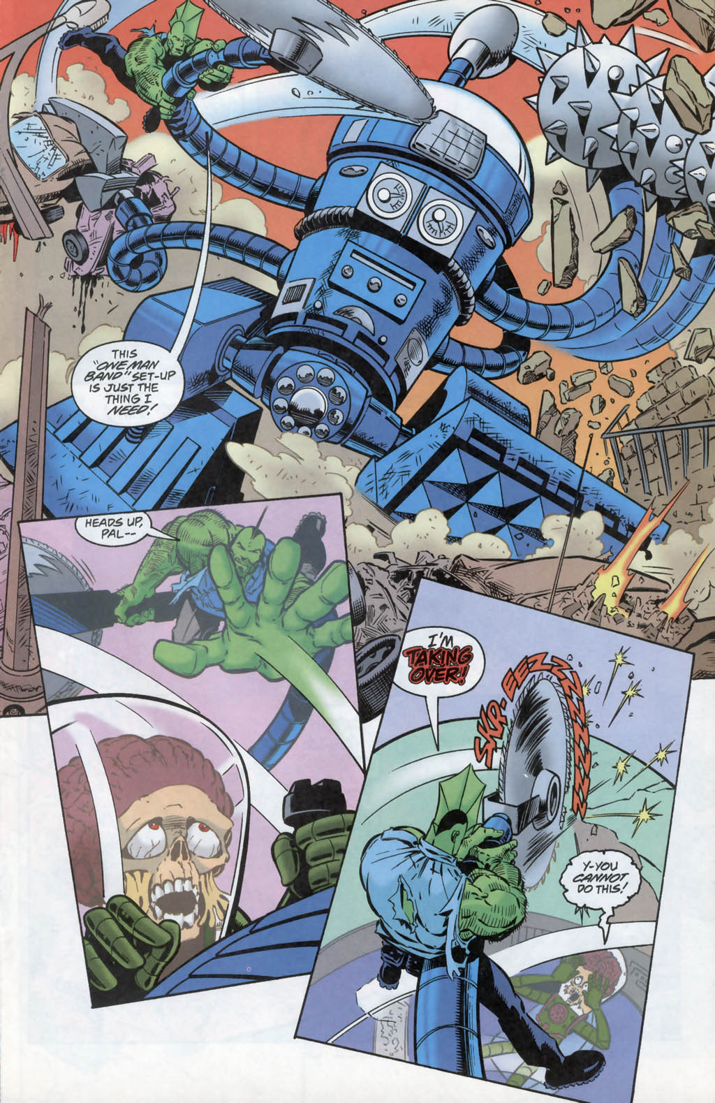 Mars Attacks The Savage Dragon issue 1 - Page 17