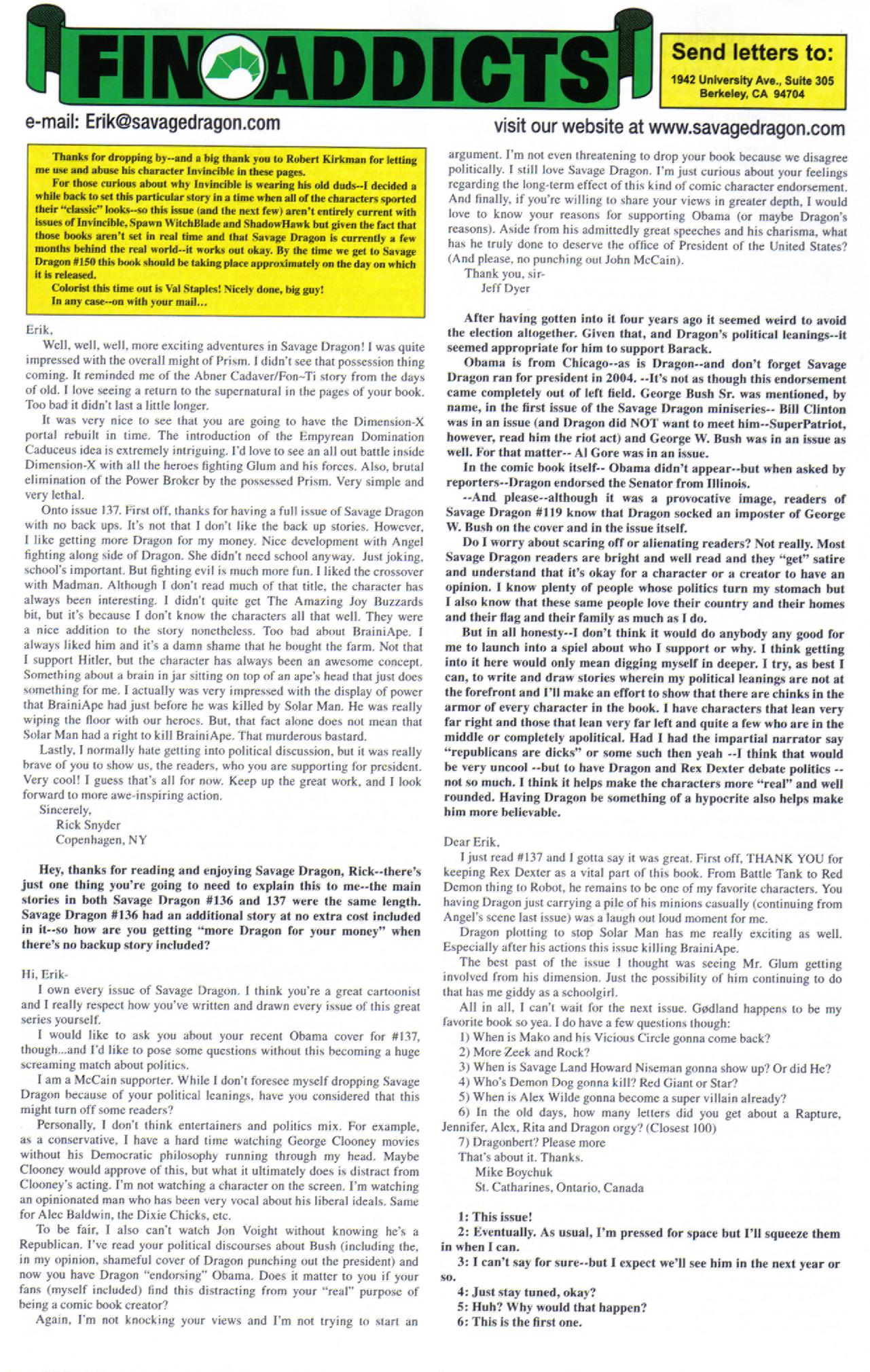 Read online The Savage Dragon (1993) comic -  Issue #139 - 21