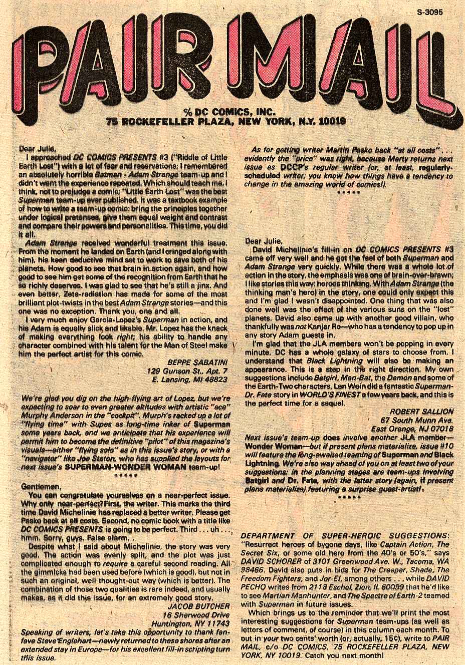 Read online DC Comics Presents comic -  Issue #8 - 19