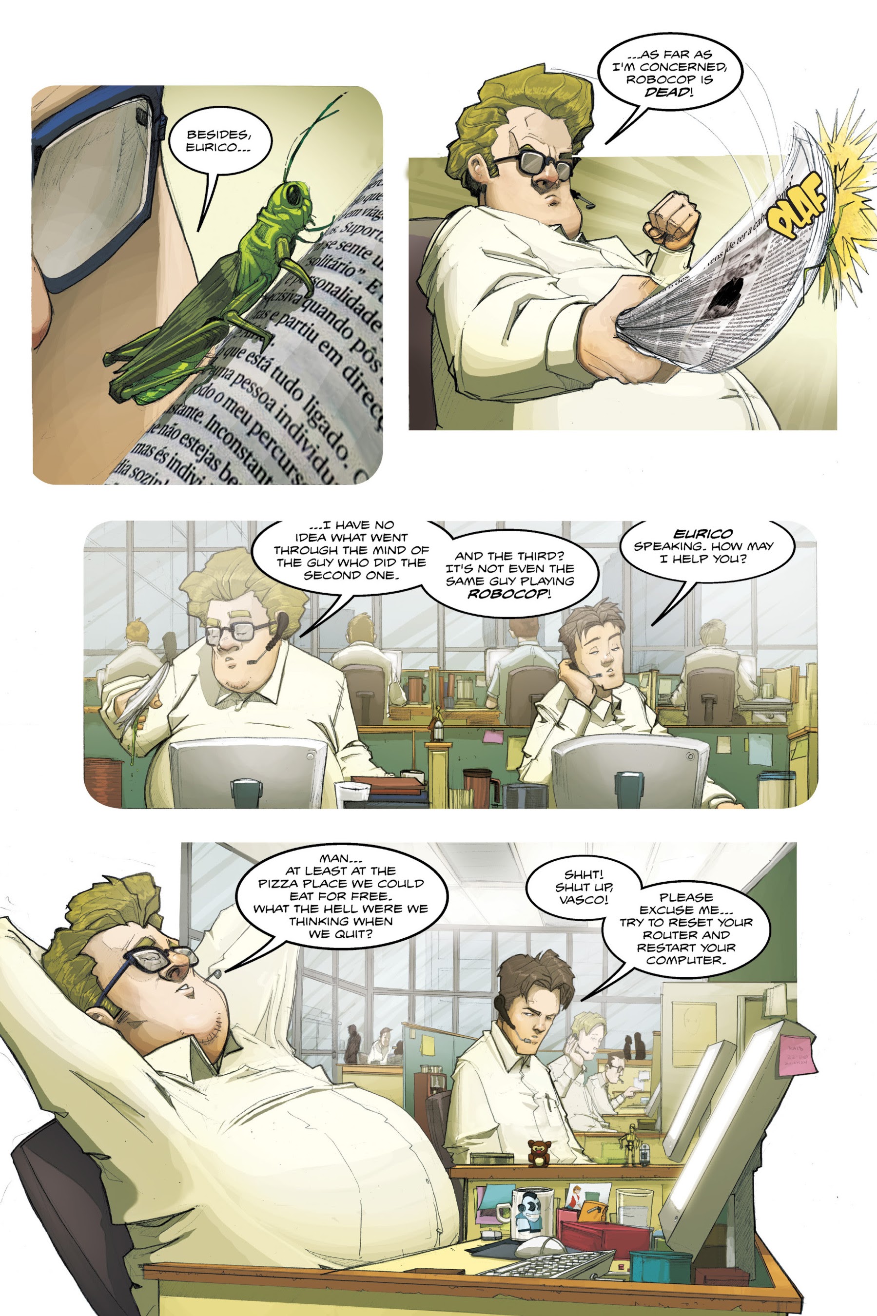 Read online The Incredible Adventures of Dog Mendonca and Pizzaboy comic -  Issue # TPB 2 - 16