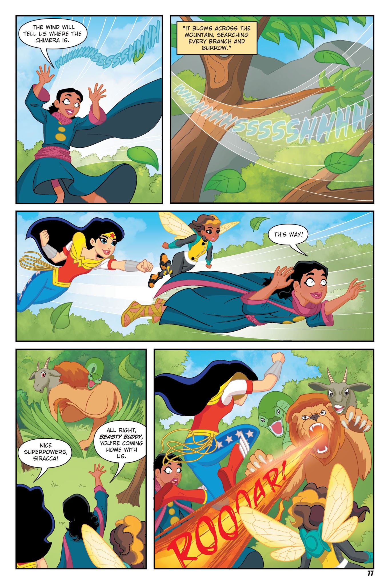 Read online DC Super Hero Girls: Summer Olympus comic -  Issue # TPB - 75